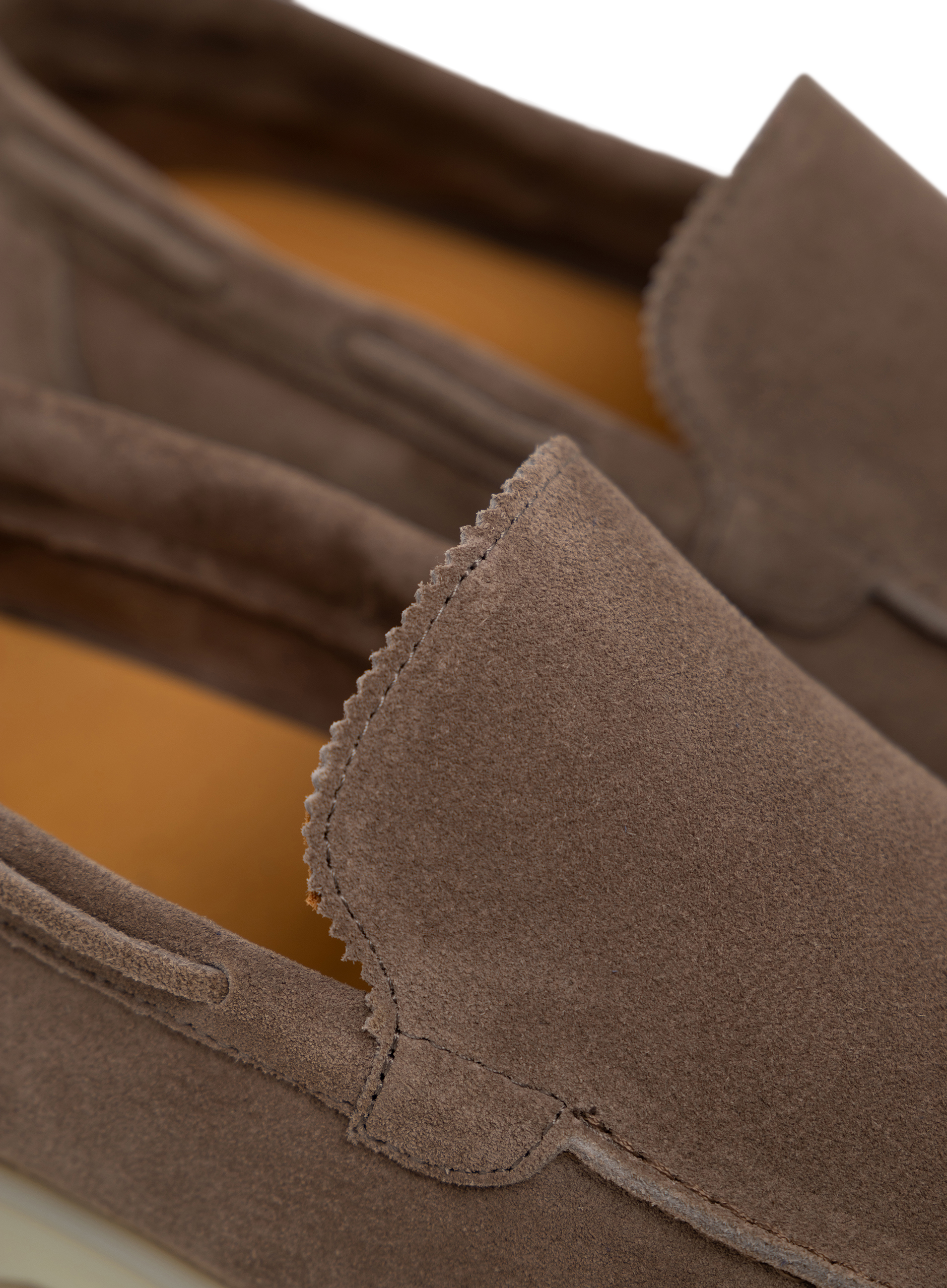 Yacht loafers van Suède | FULL_WIDTH | TAUPE
