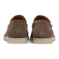 Yacht loafers van Suède | TAUPE