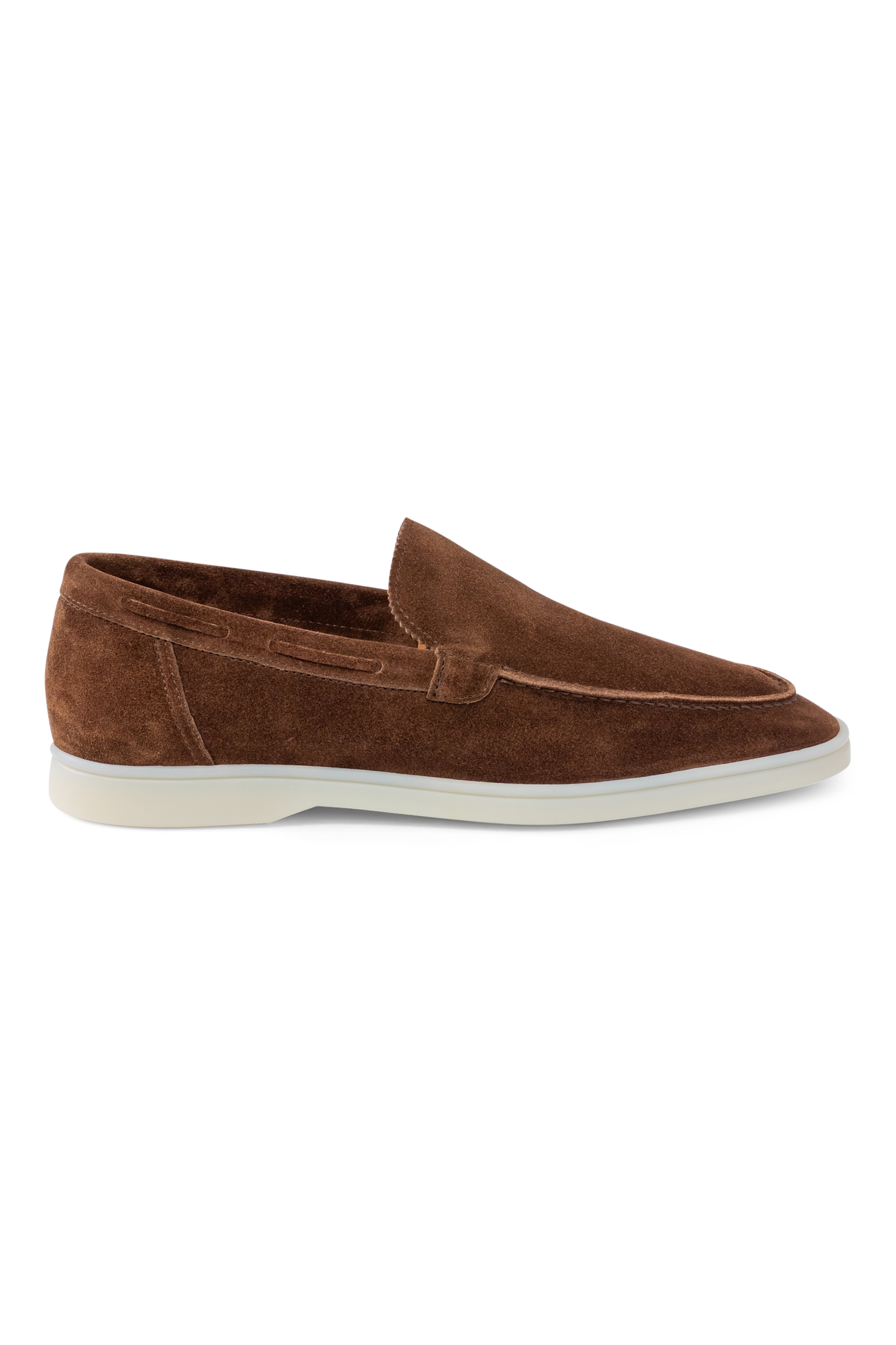 Yacht loafers van Suède | D.Bruin