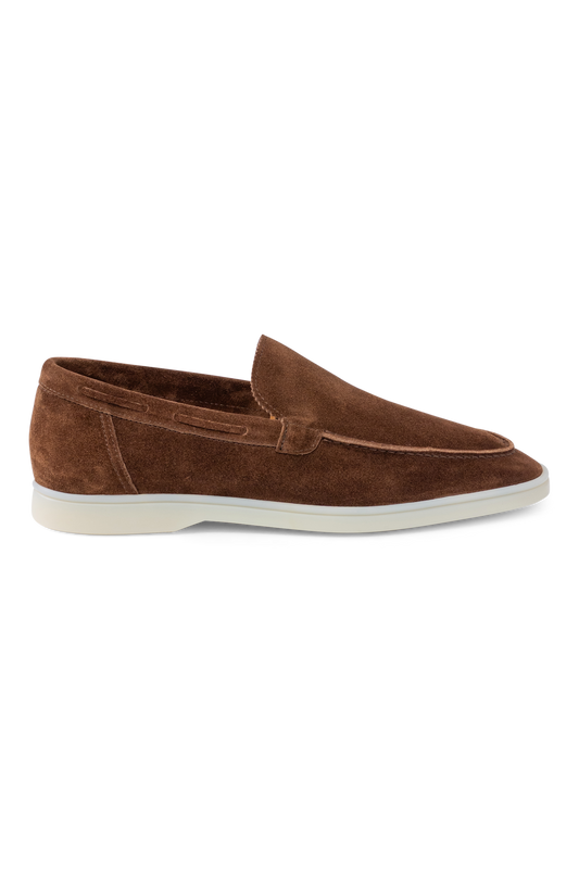 Yacht loafers van Suède | D.Bruin