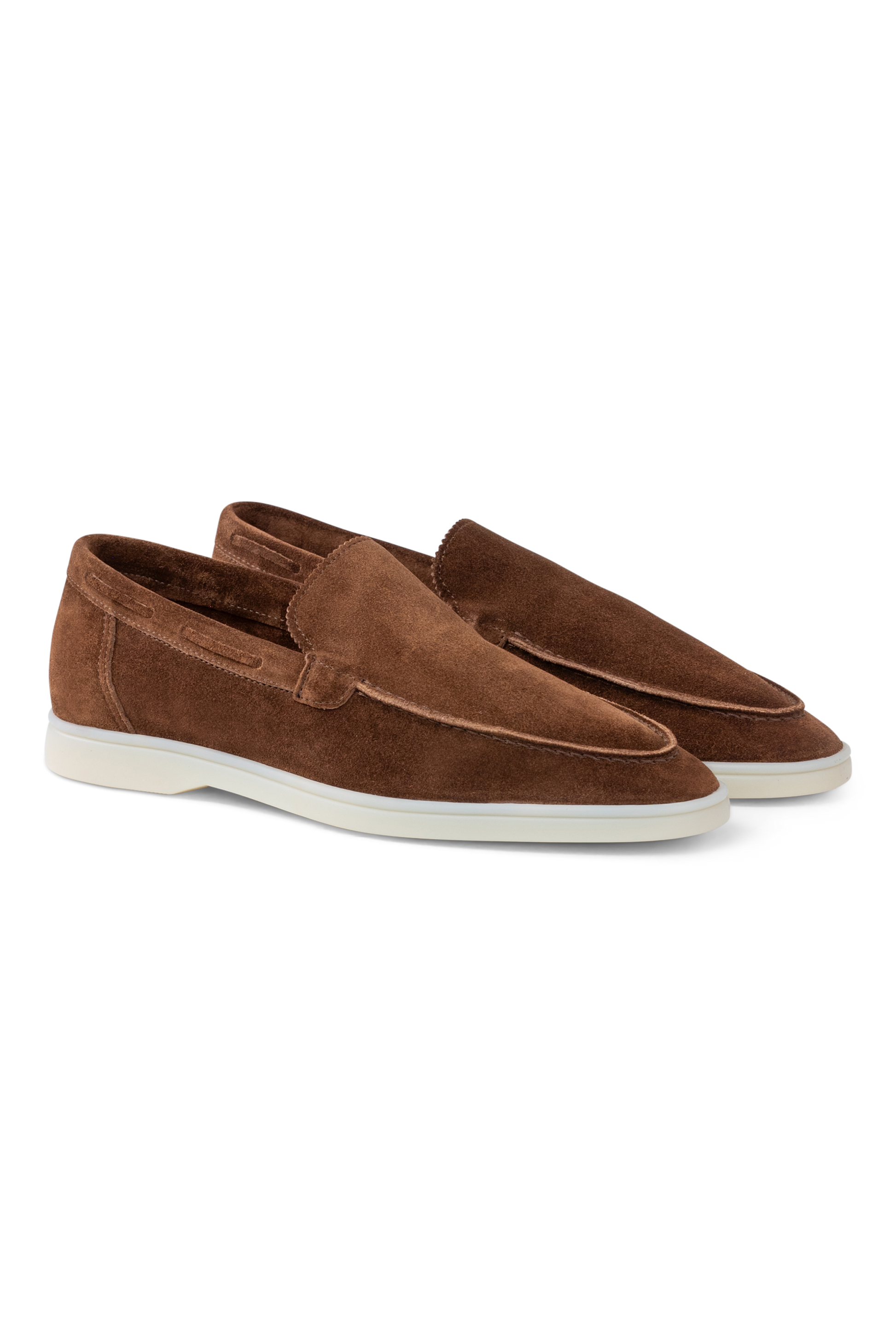 Yacht loafers van Suède | D.Bruin