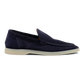 Yacht loafers van Suède | BLUE NAVY