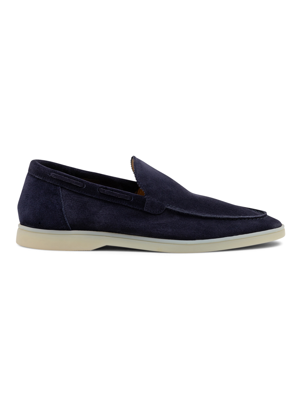 Yacht loafers van Suède | BLUE NAVY