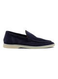 Yacht loafers van Suède | BLUE NAVY