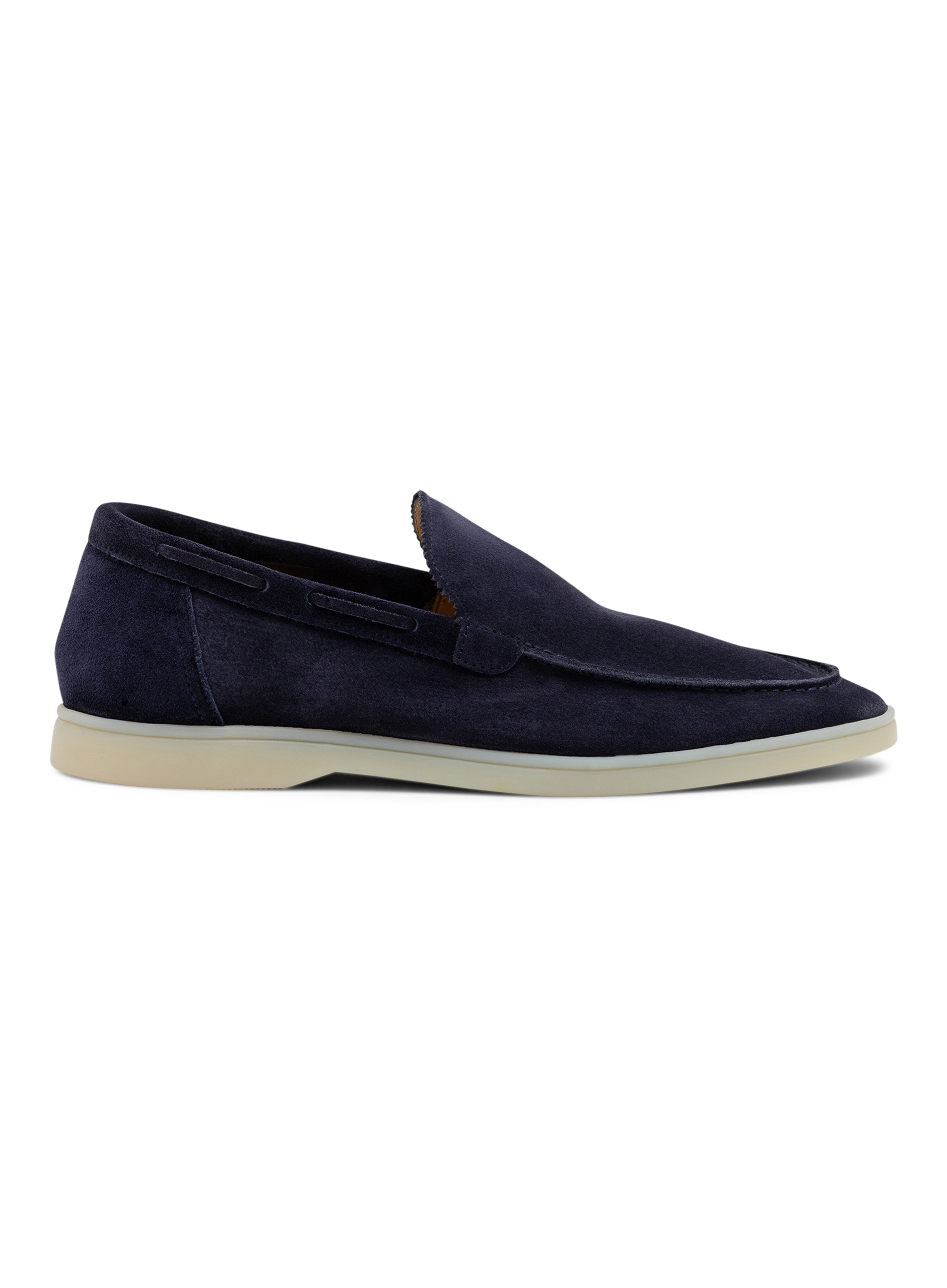 Yacht loafers van Suède | BLUE NAVY