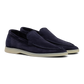 Yacht loafers van Suède | BLUE NAVY