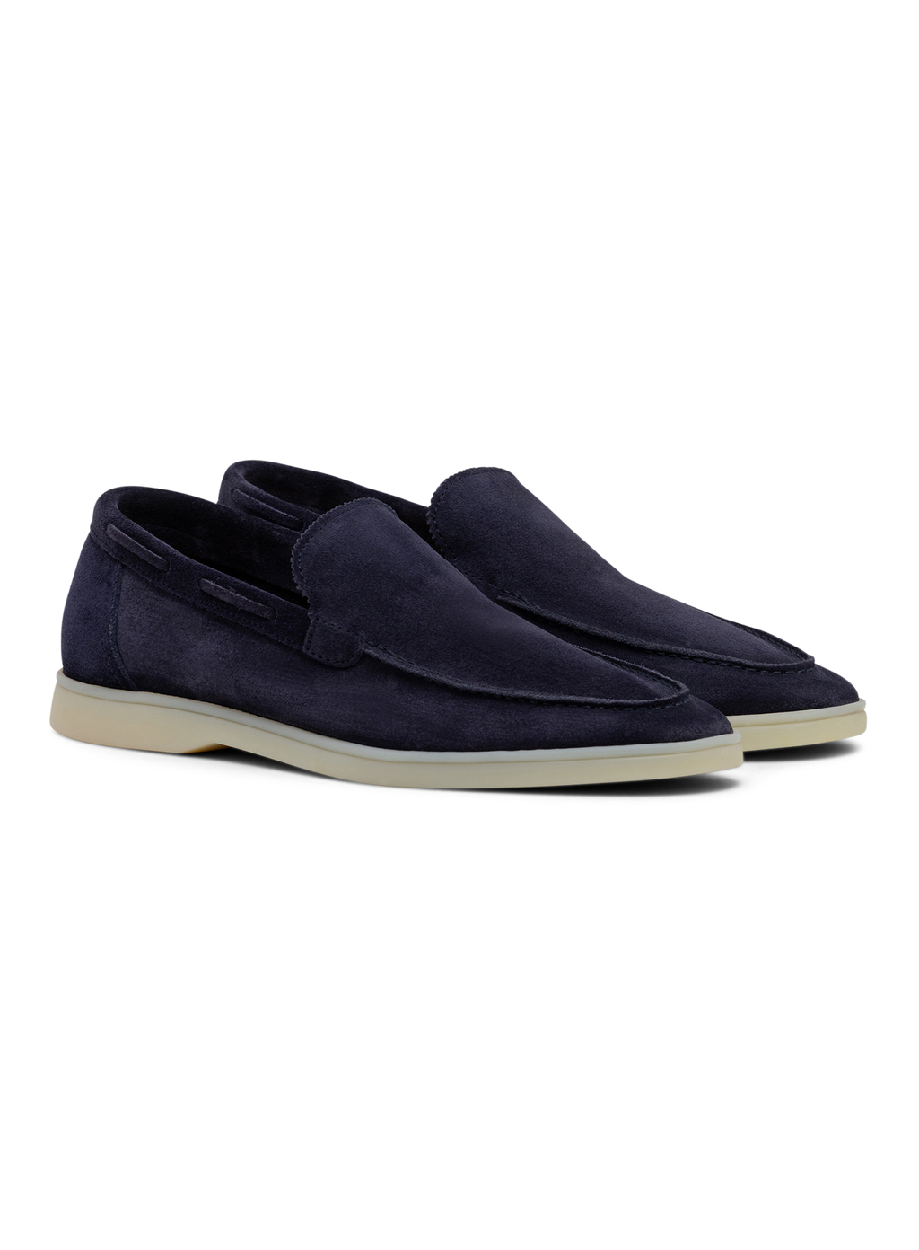 Yacht loafers van Suède | BLUE NAVY