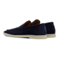Yacht loafers van Suède | BLUE NAVY
