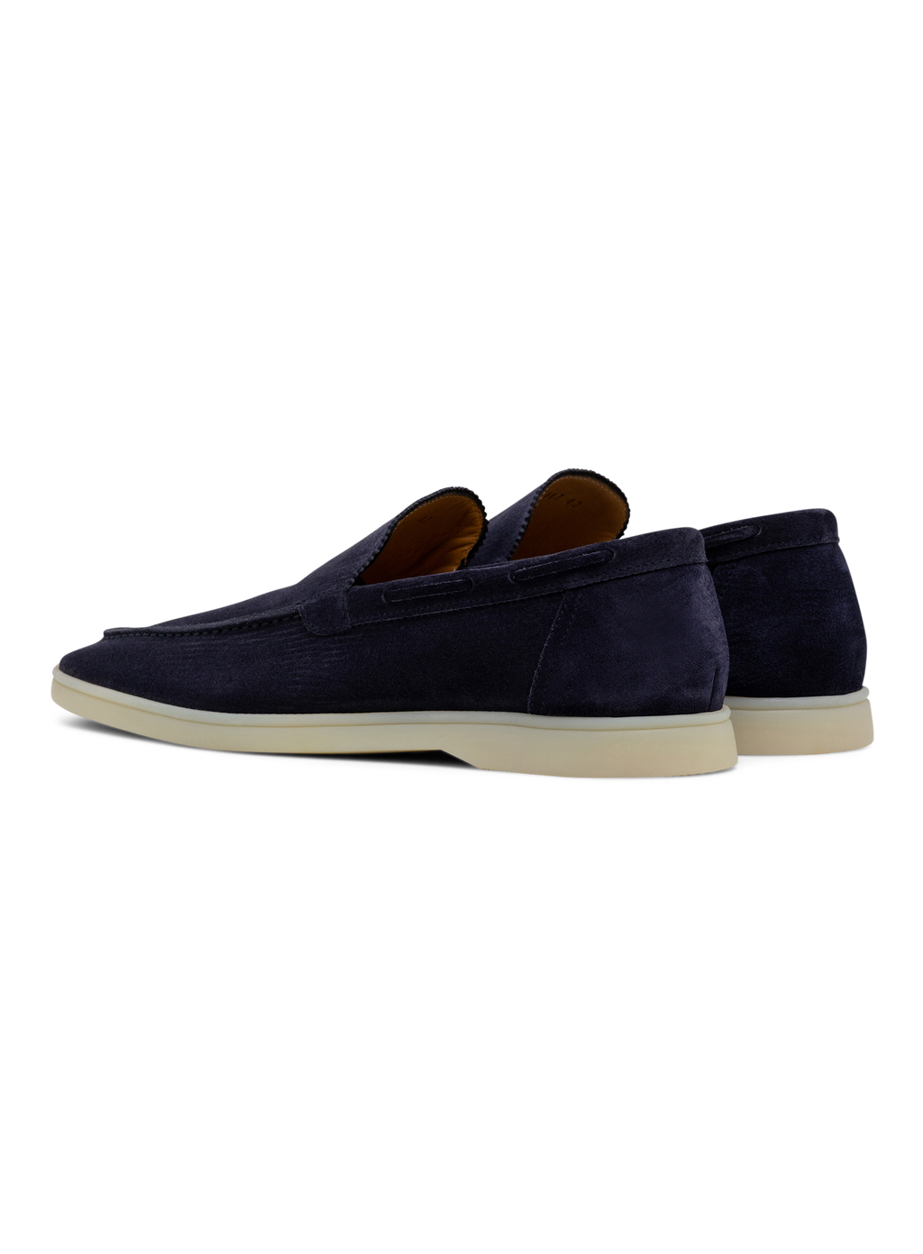 Yacht loafers van Suède | BLUE NAVY