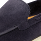Yacht loafers van Suède | FULL_WIDTH | BLUE NAVY