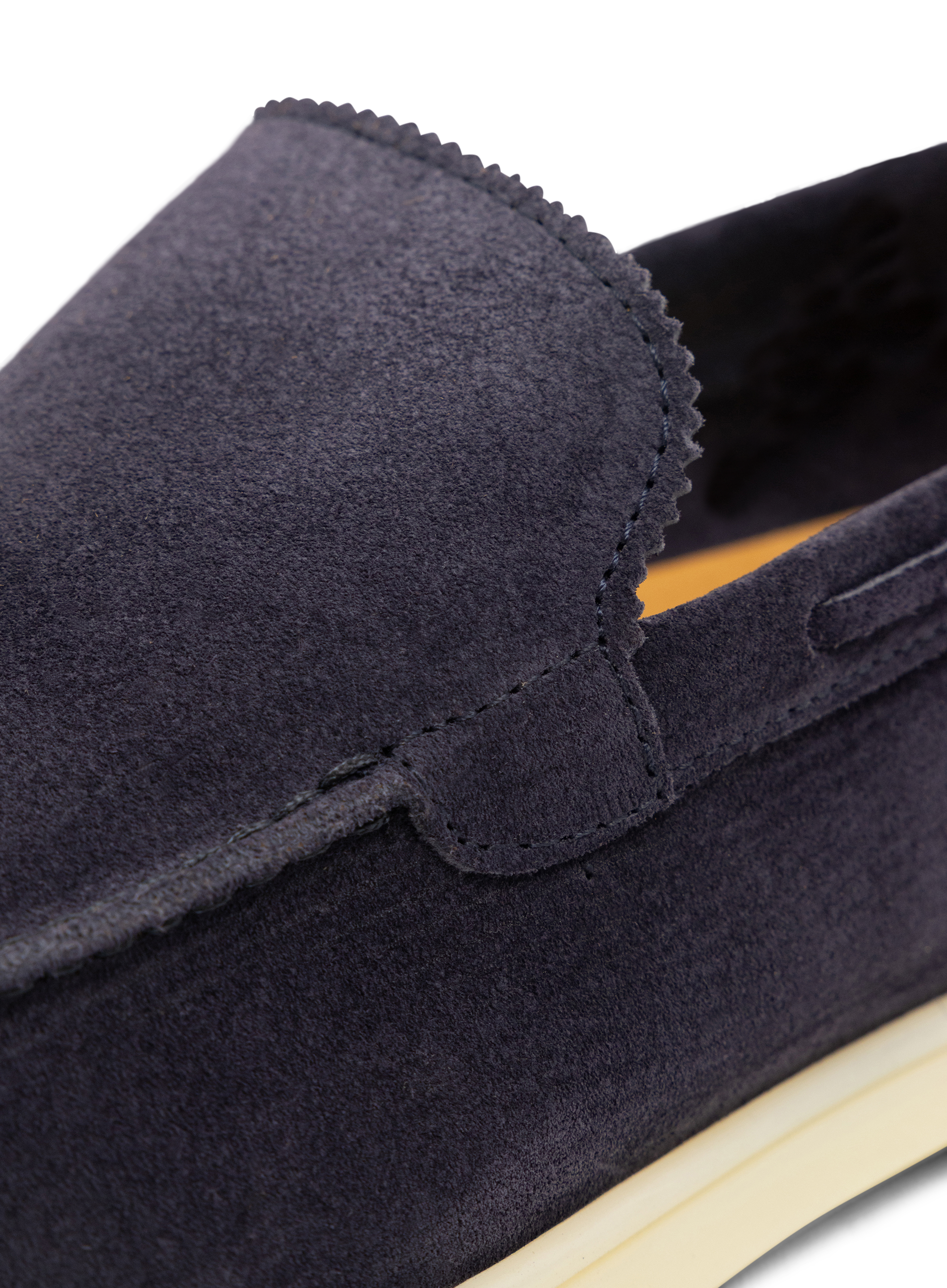 Yacht loafers van Suède | FULL_WIDTH | BLUE NAVY