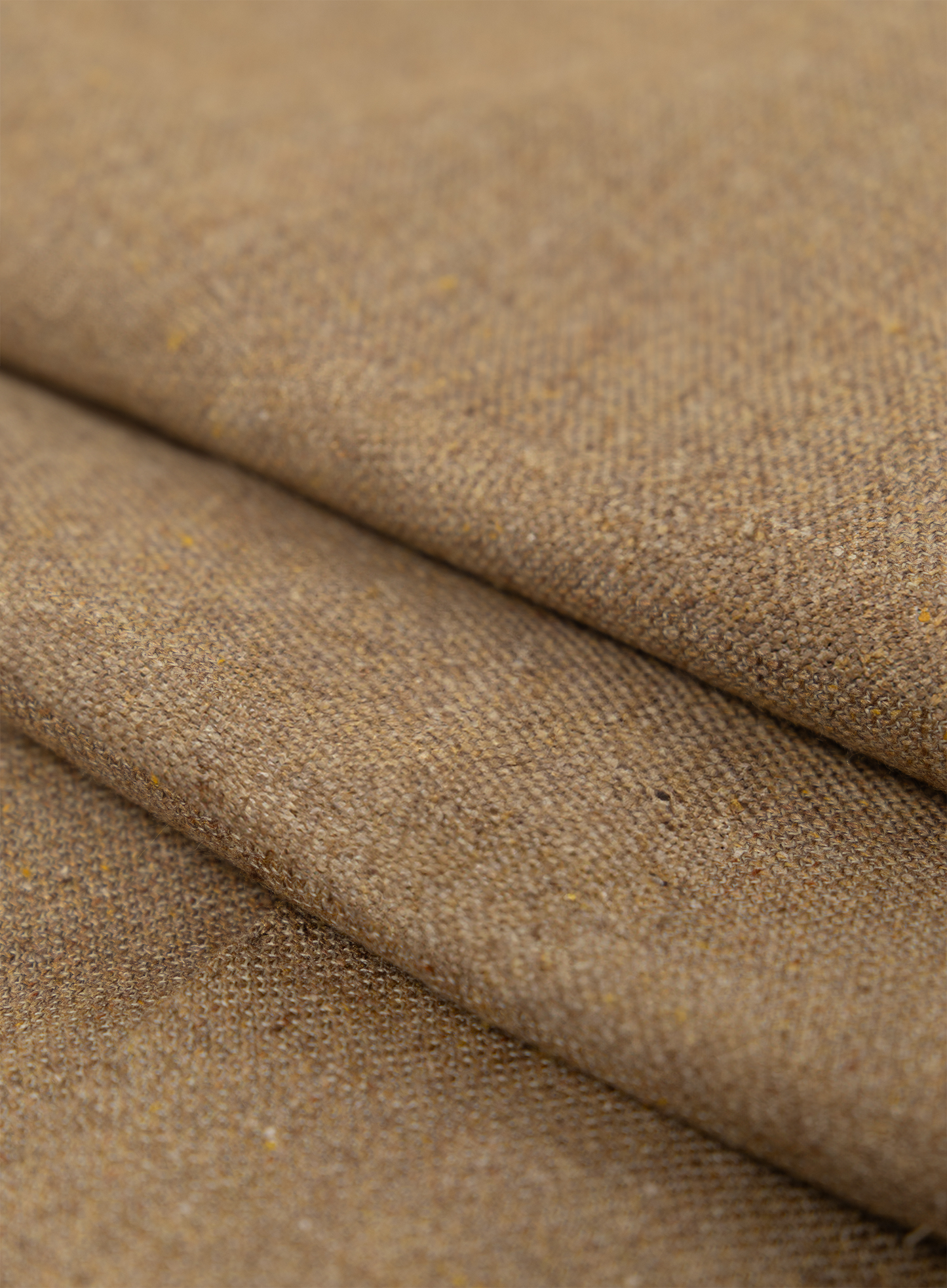 Jasje van zijde en scheerwol | Beige-Bruin