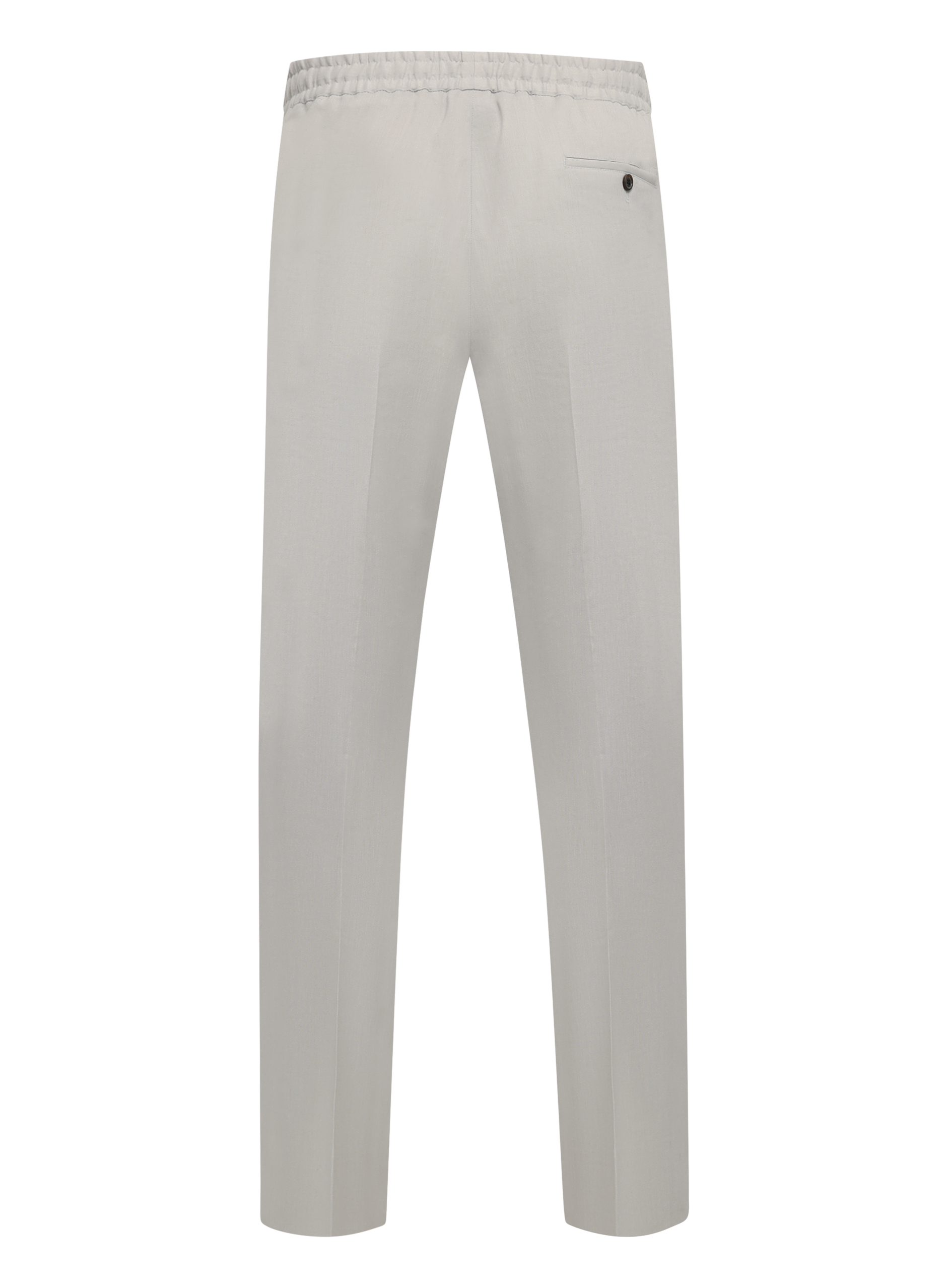 Broek van linnen en wol | L.Grijs