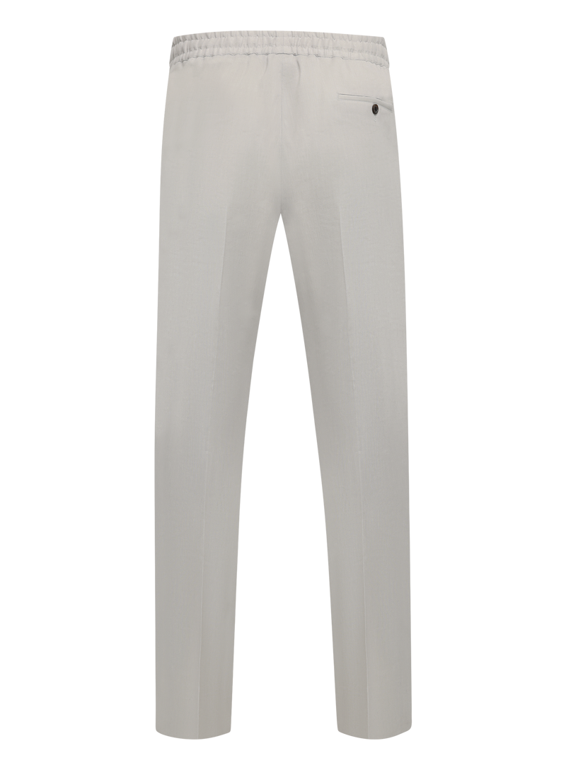 Linen and wool trousers