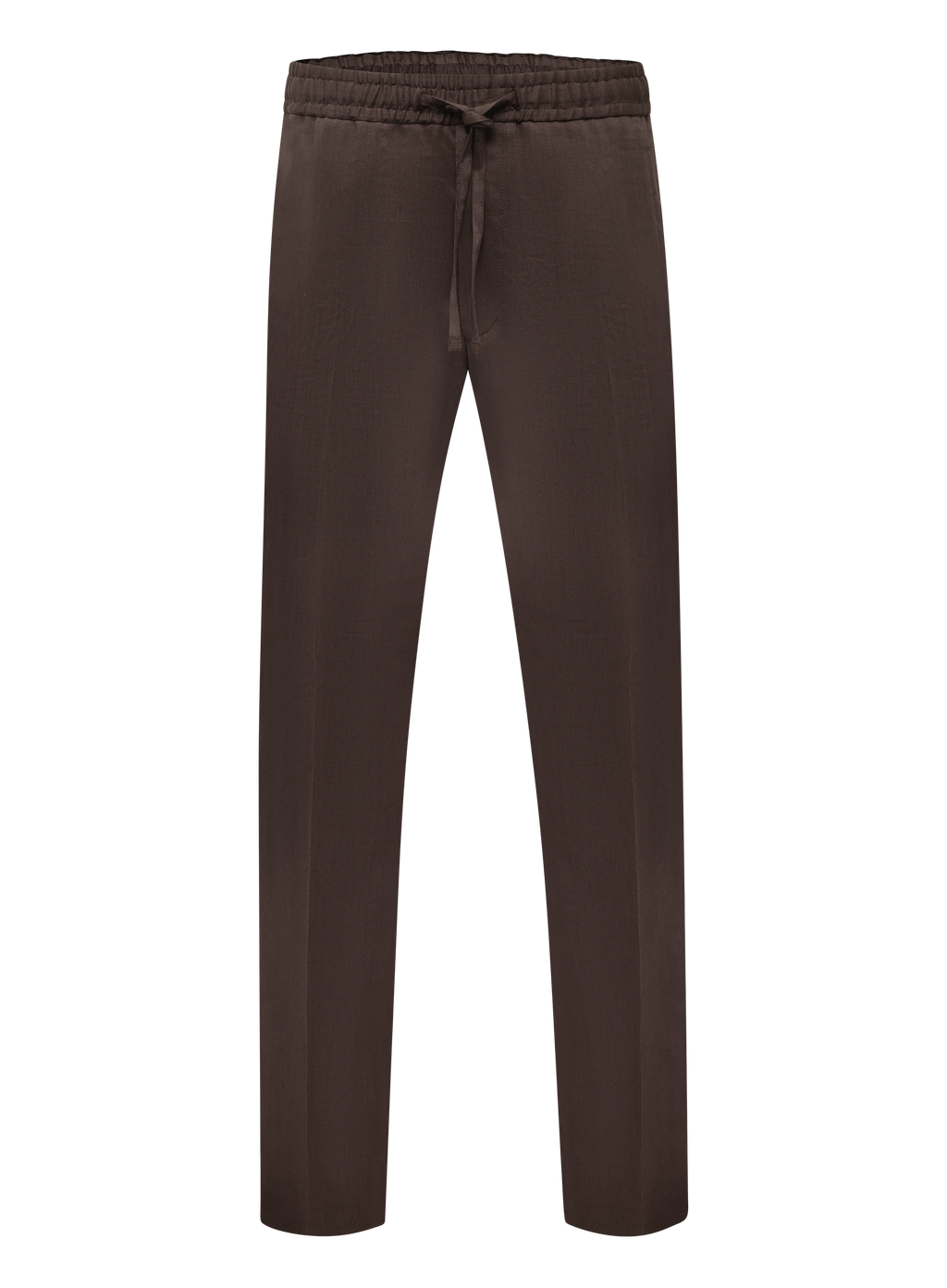 Broek met trekoord van linnen en wol | D.Bruin