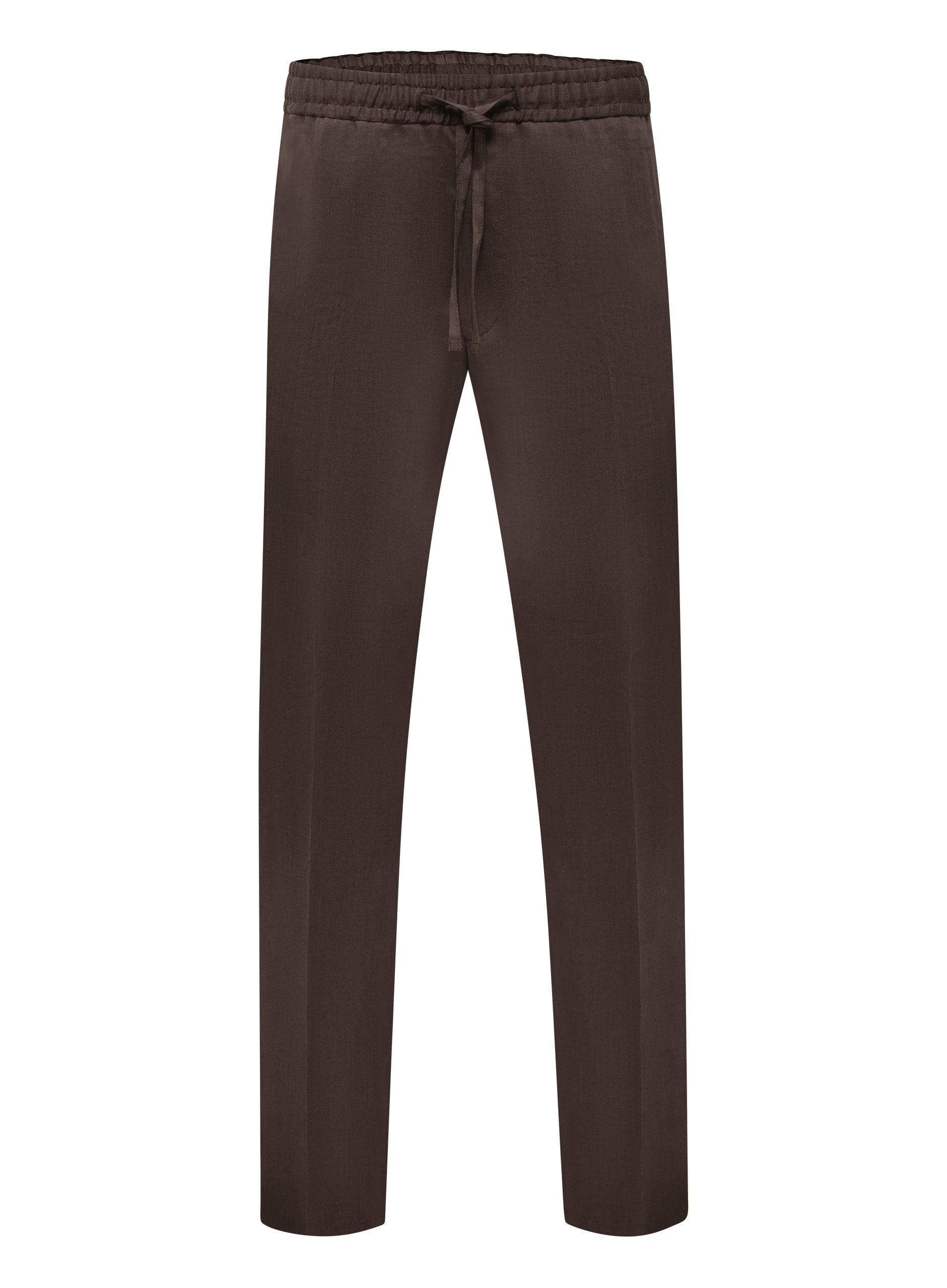 Broek met trekoord van linnen en wol | D.Bruin