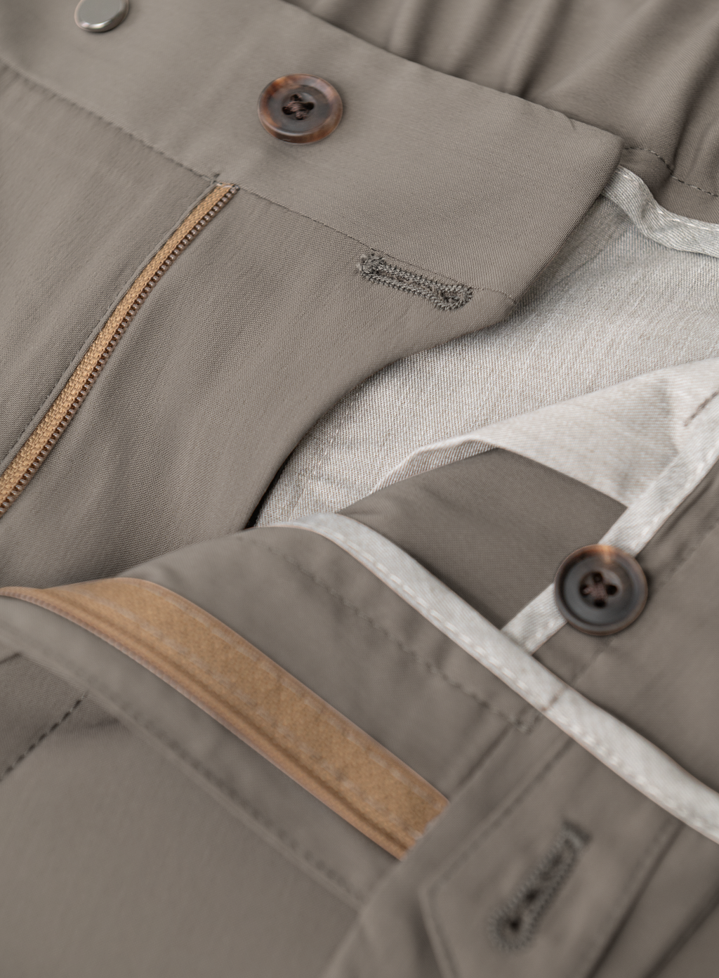 Pantalon van scheerwol | FULL_WIDTH | TAUPE