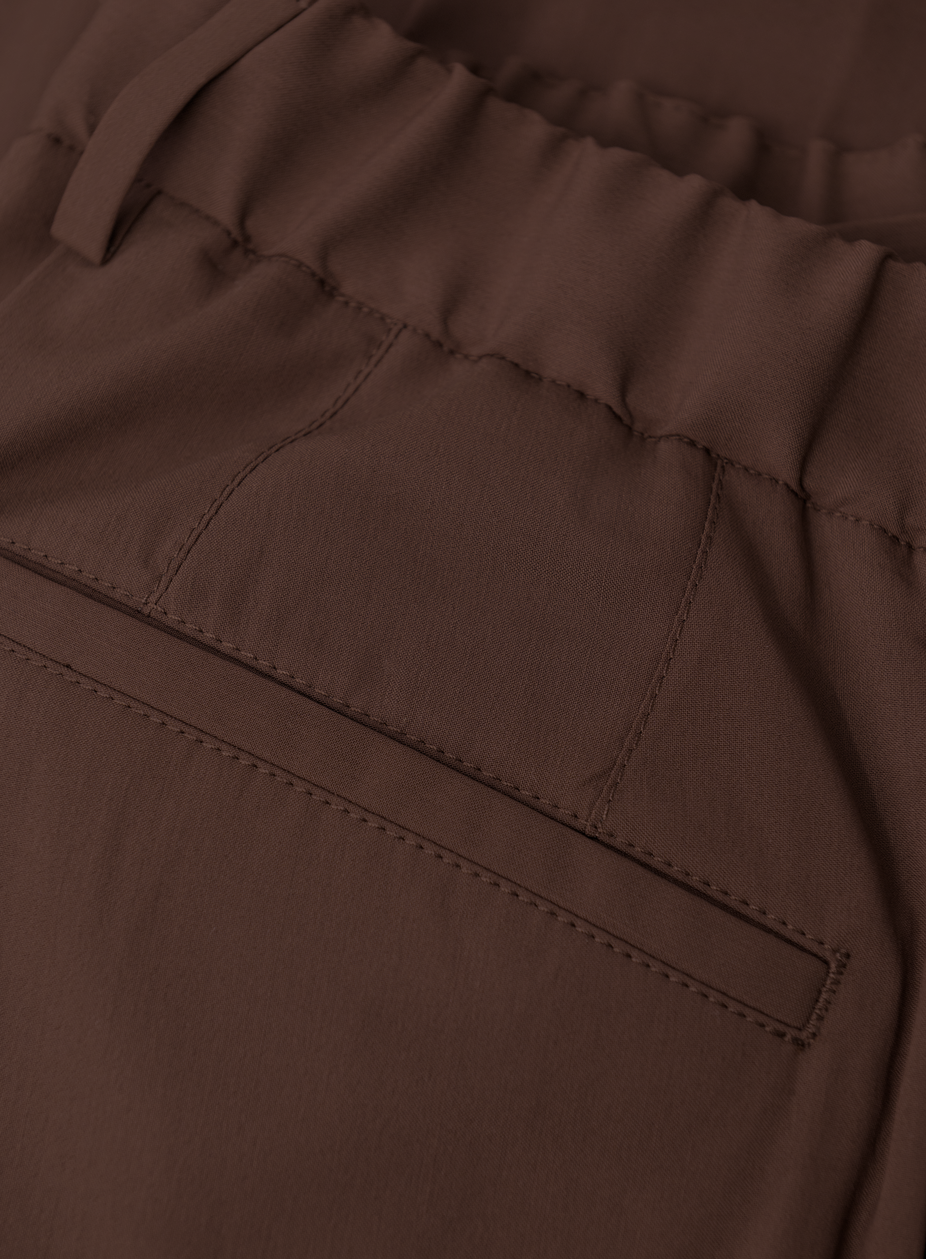 Pantalon van scheerwol | FULL_WIDTH | ROOD-BRUIN