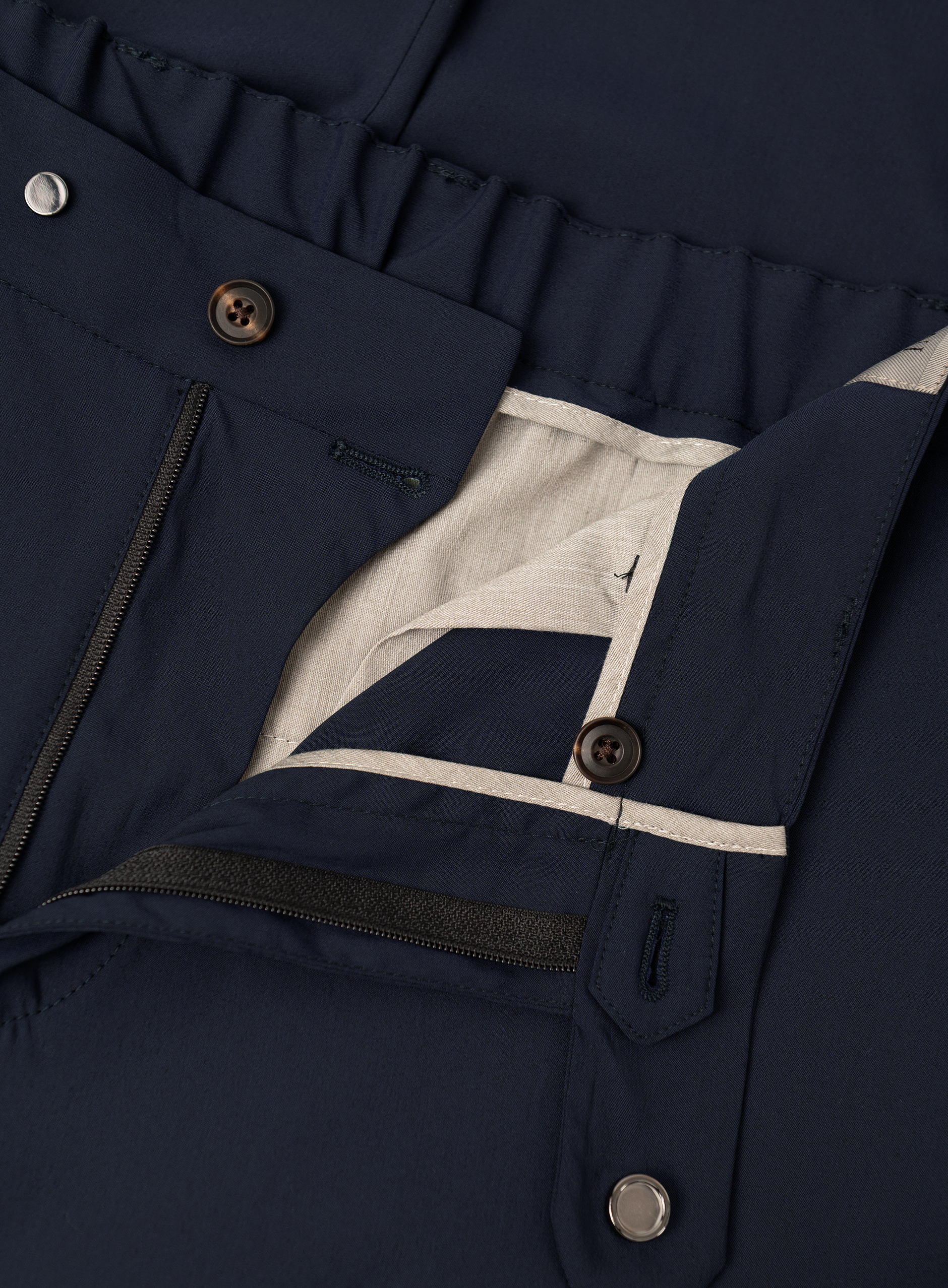 Pantalon van scheerwol | FULL_WIDTH | BLUE NAVY