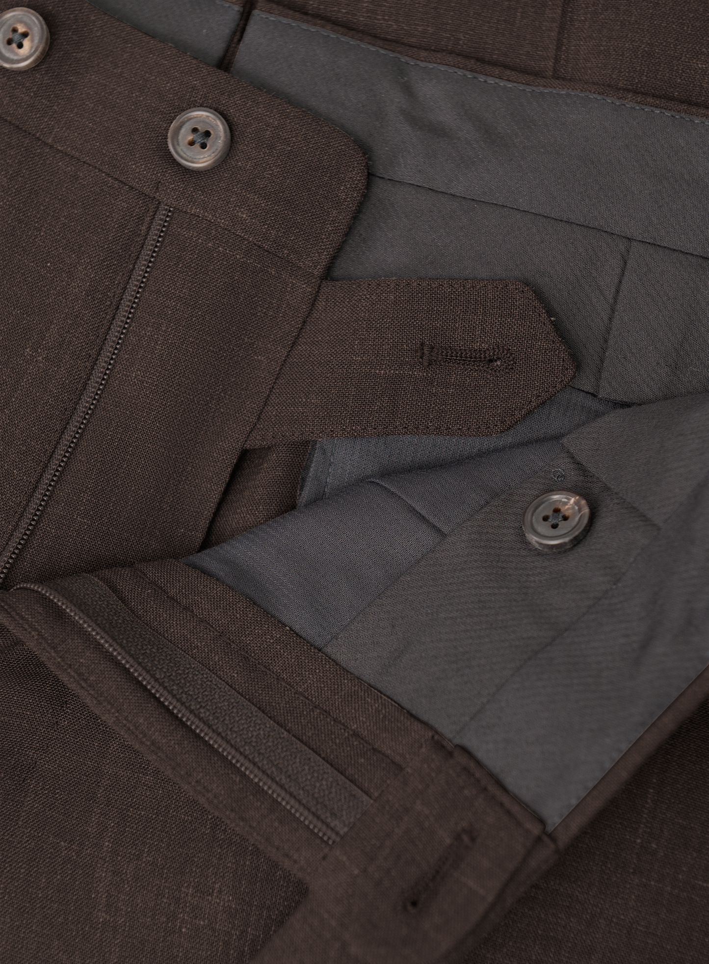 Pak van scheerwol, zijde en linnen | D.Bruin