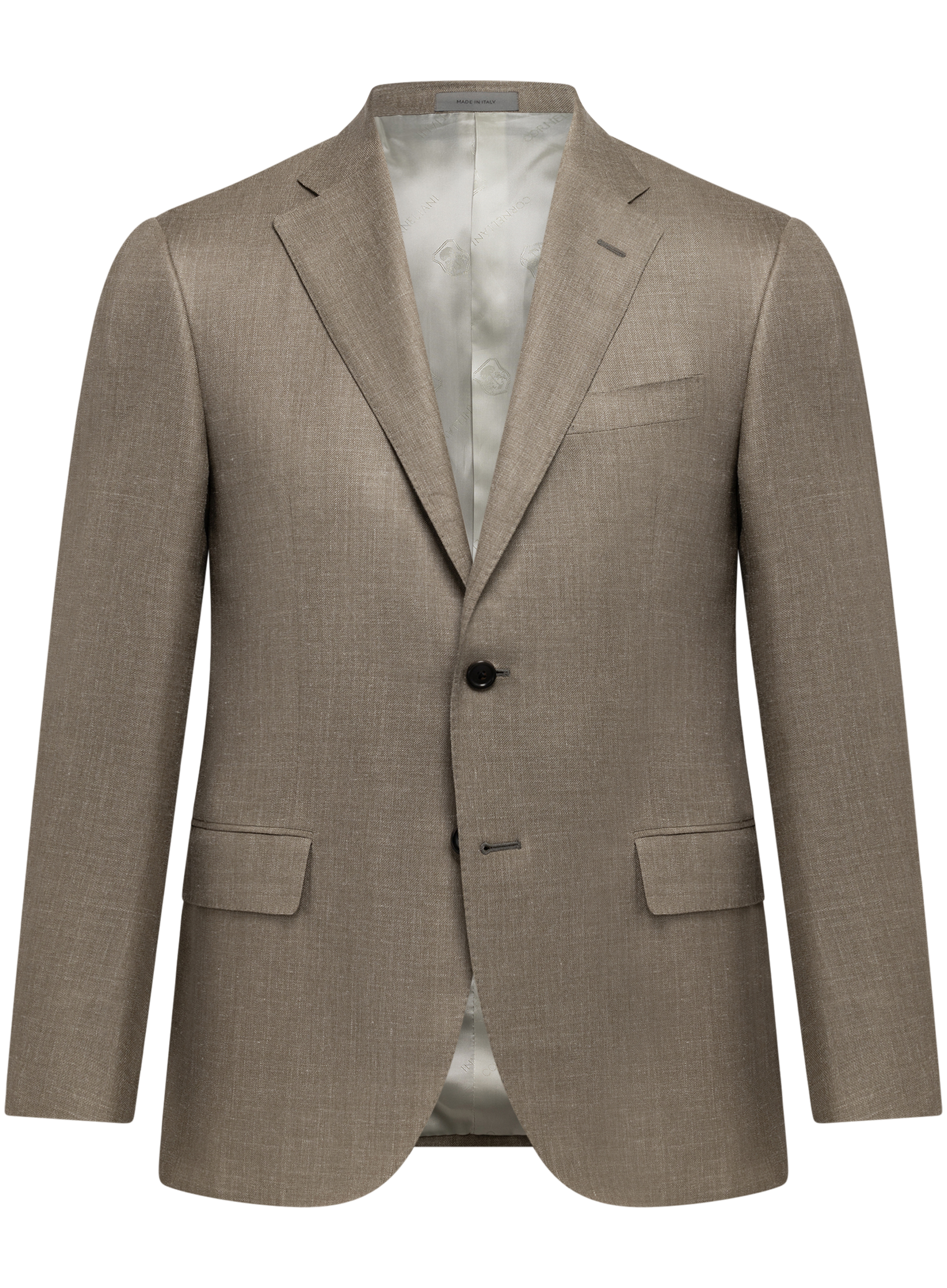 Pak van virgin wol, zijde en linnen | FULL_WIDTH | TAUPE