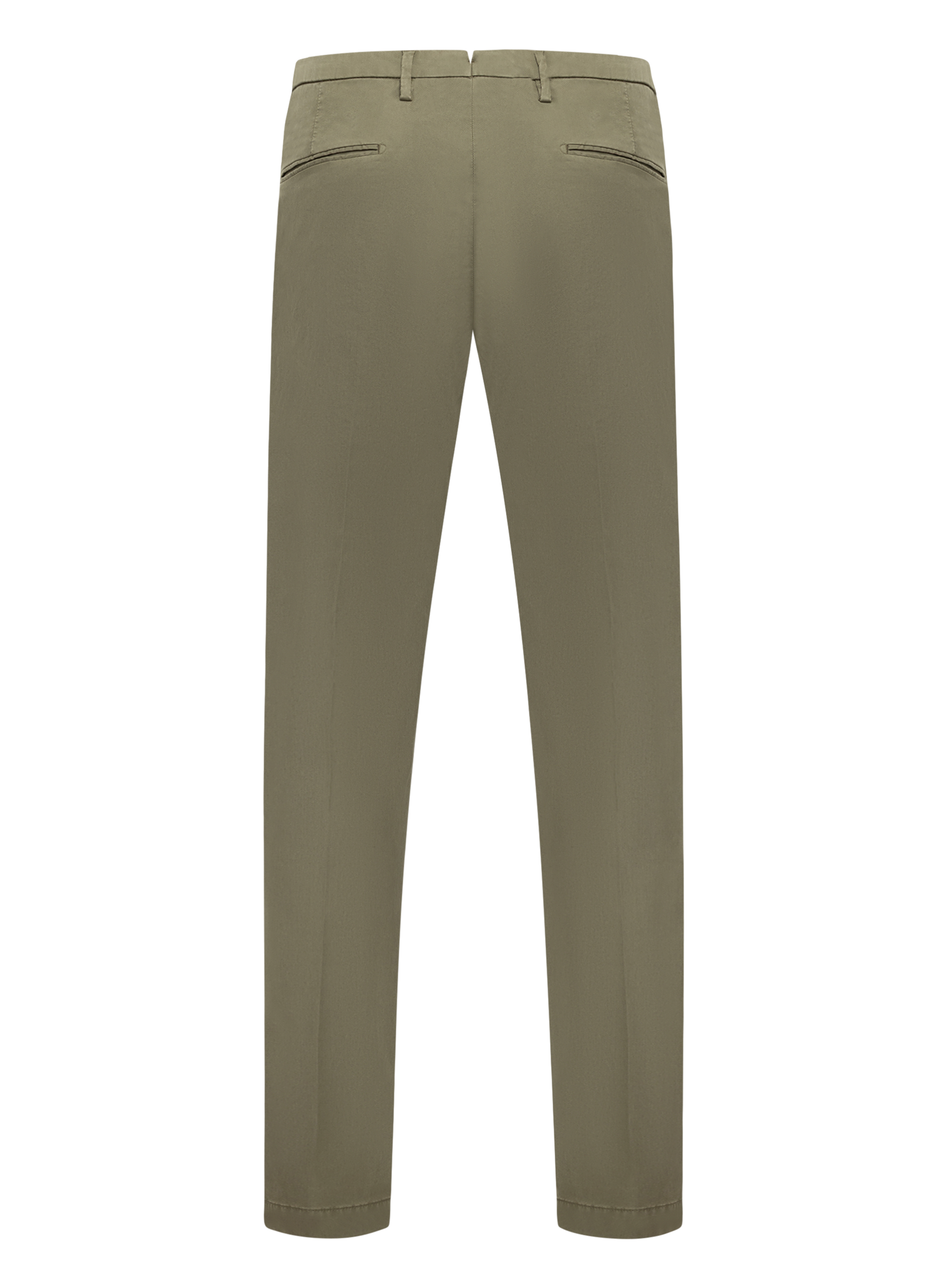 Broek van katoen en lycocell | Groen