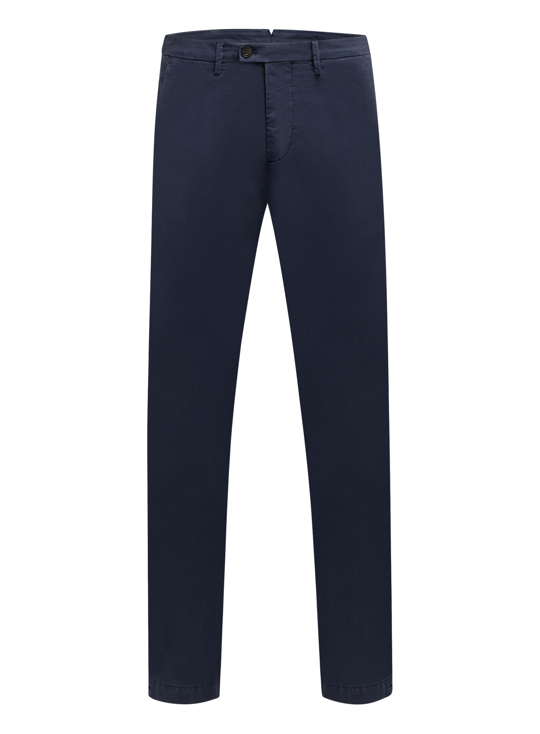 Broek van katoen en lycocell | BLUE NAVY
