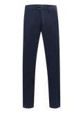 Broek van katoen en lycocell | BLUE NAVY