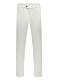 Broek van katoen en lycocell | Wit