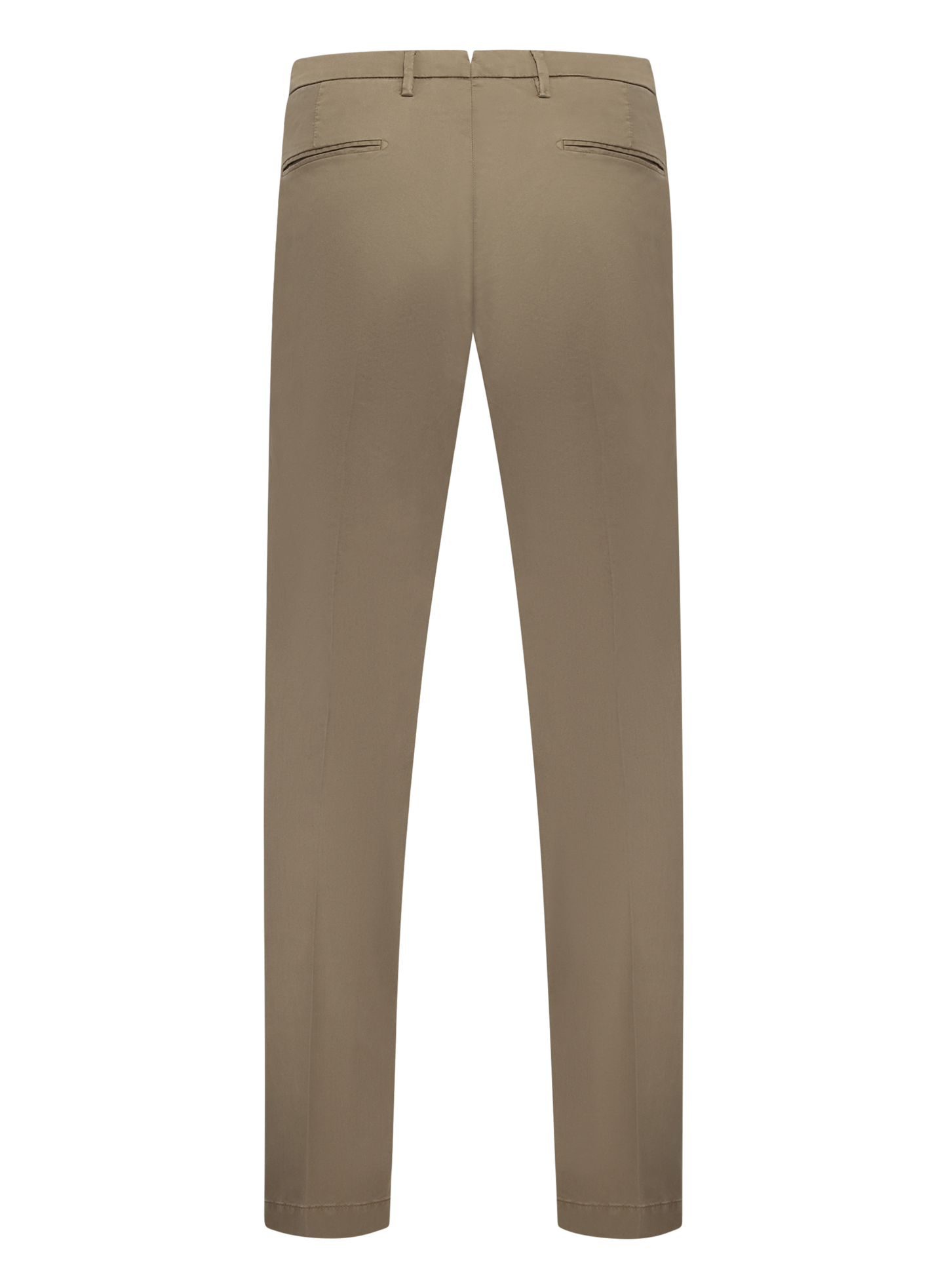 Broek van katoen en lycocell | Beige