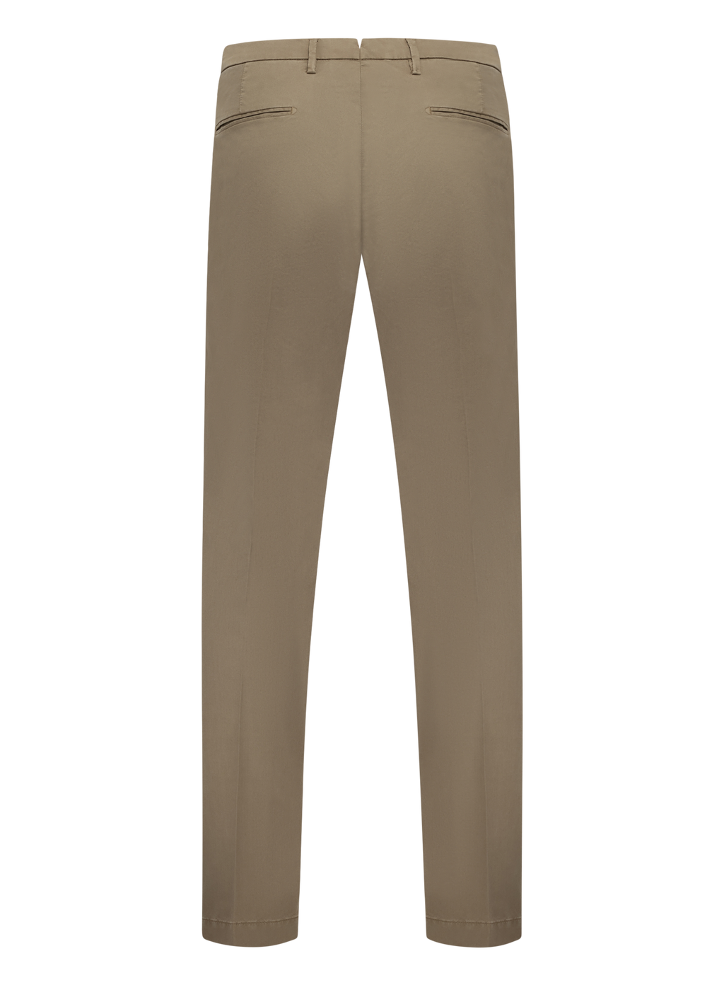 Broek van katoen en lycocell | Beige