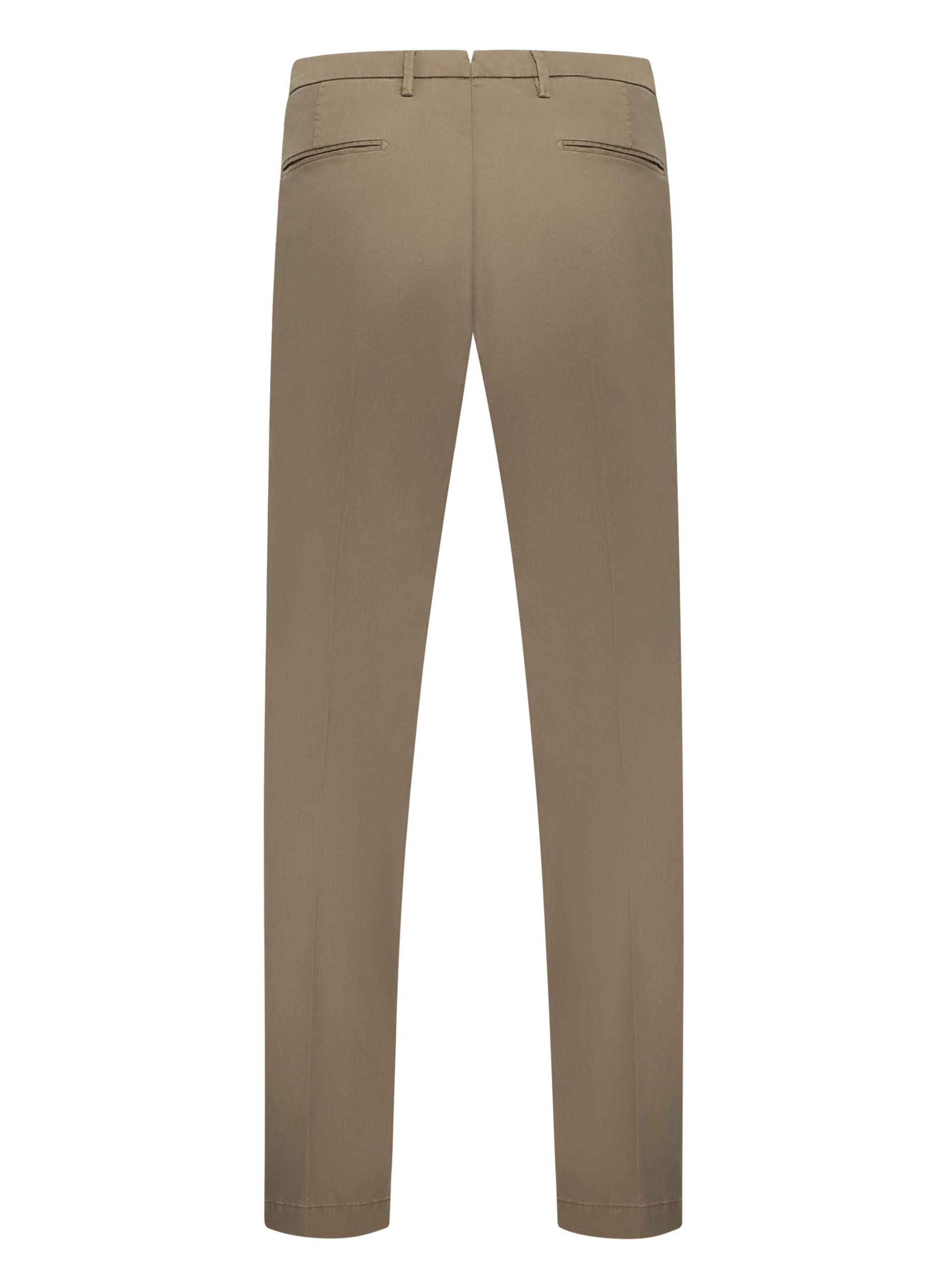 Broek van katoen en lycocell | Beige