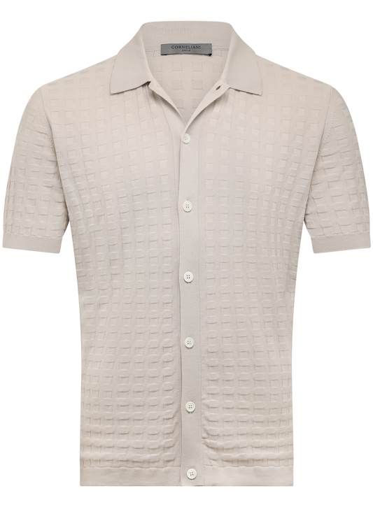 Polo van katoen | Beige