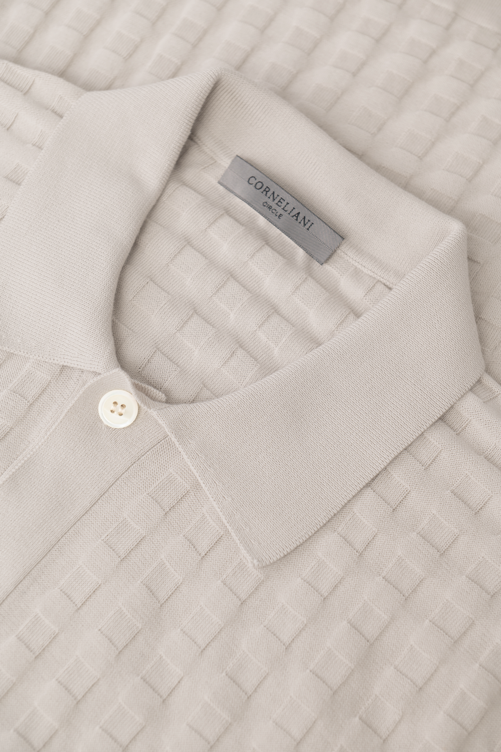 Polo van katoen | FULL_WIDTH | Beige