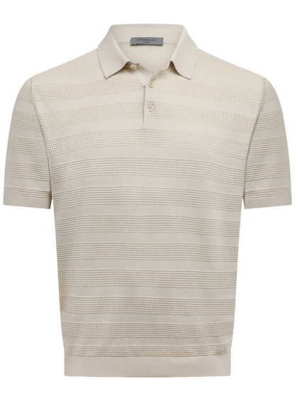 Polo van katoen | Beige