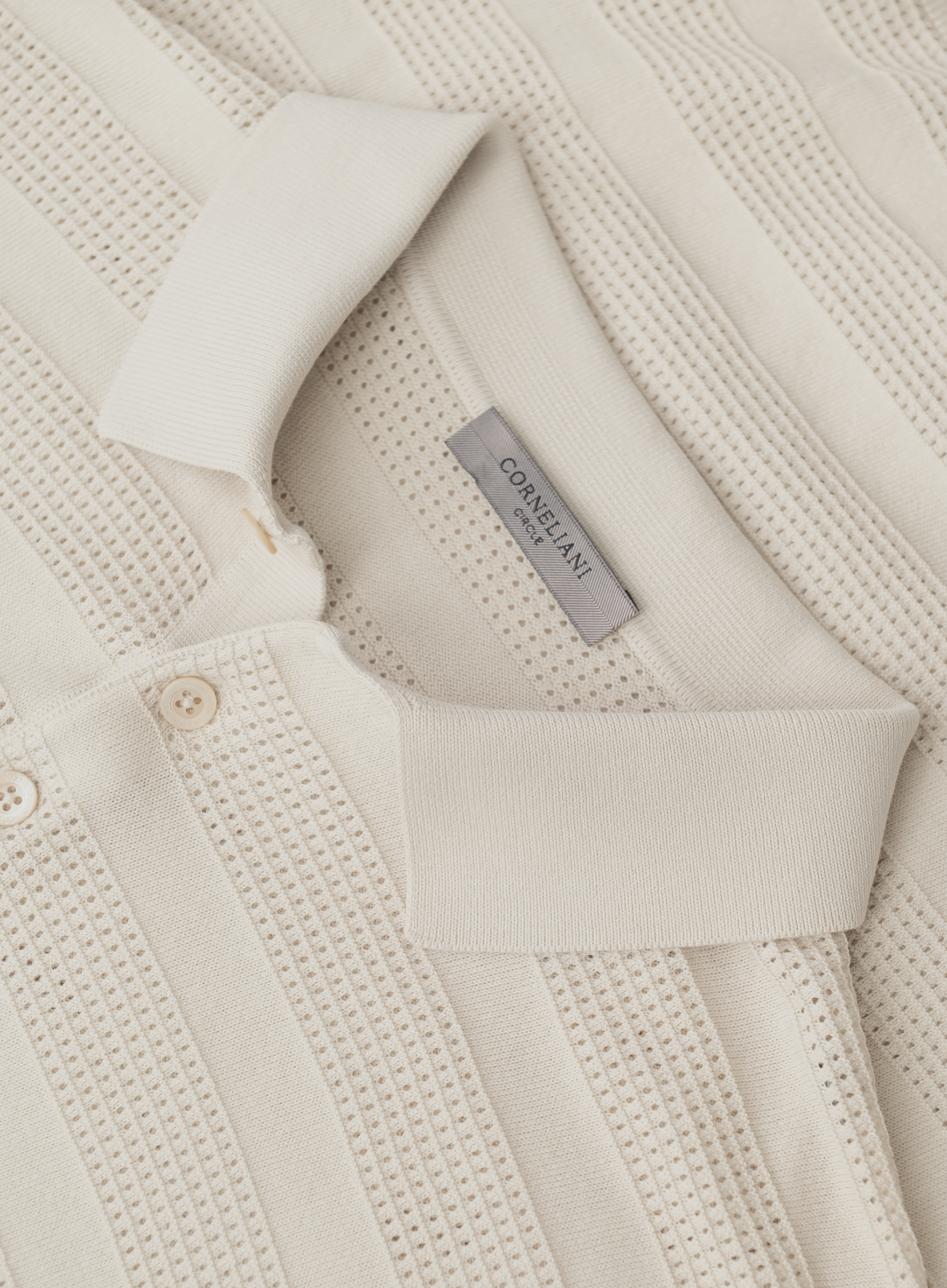 Polo van katoen | Beige