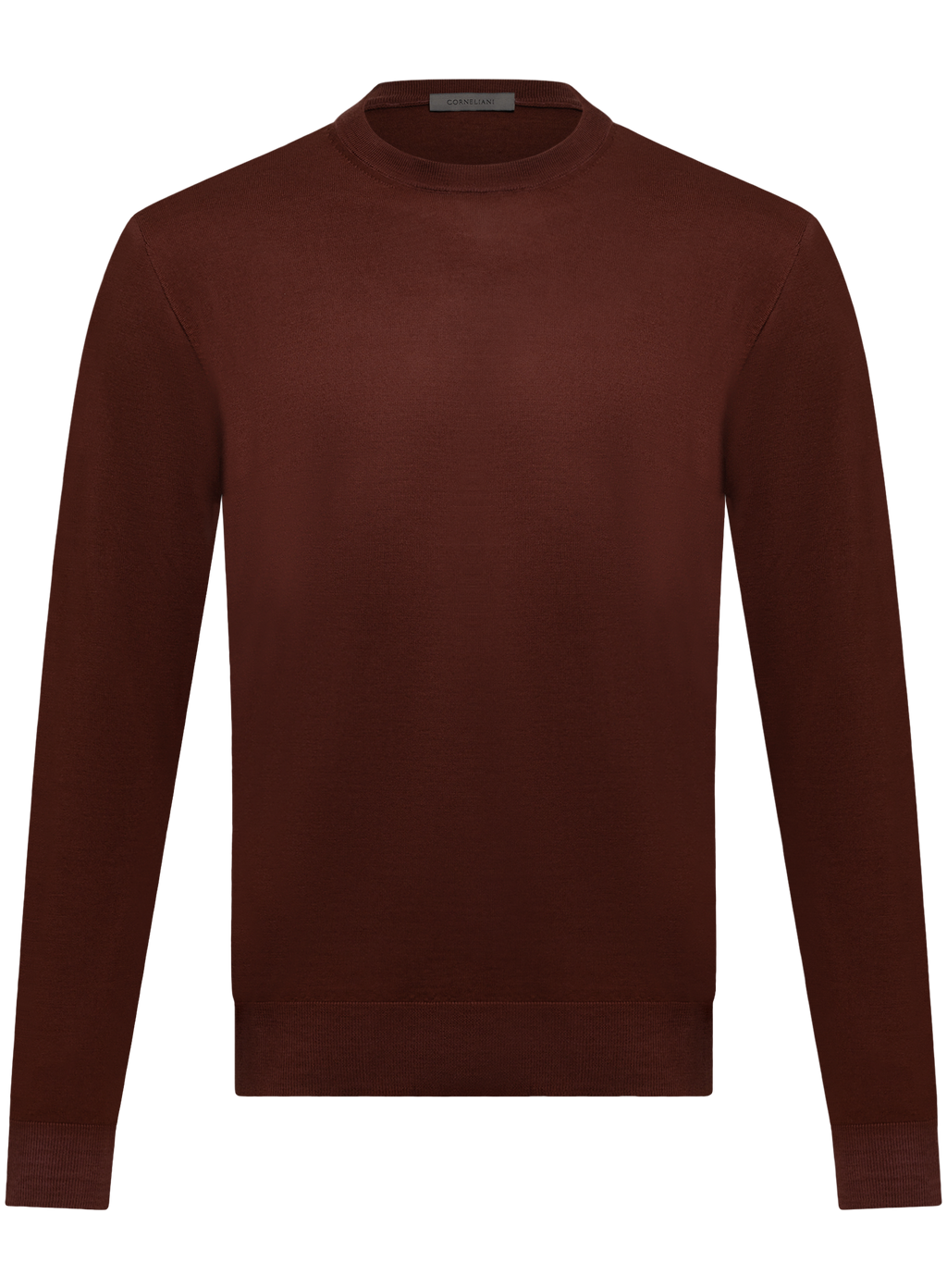 Crewneck van scheerwol | Rood
