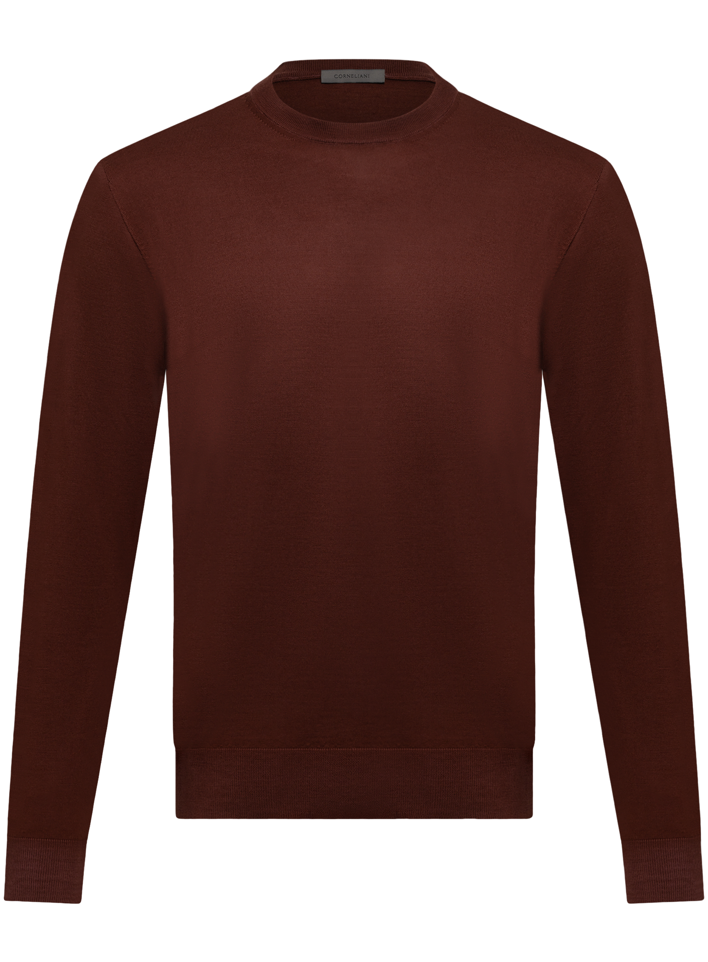 Crewneck van scheerwol | Rood
