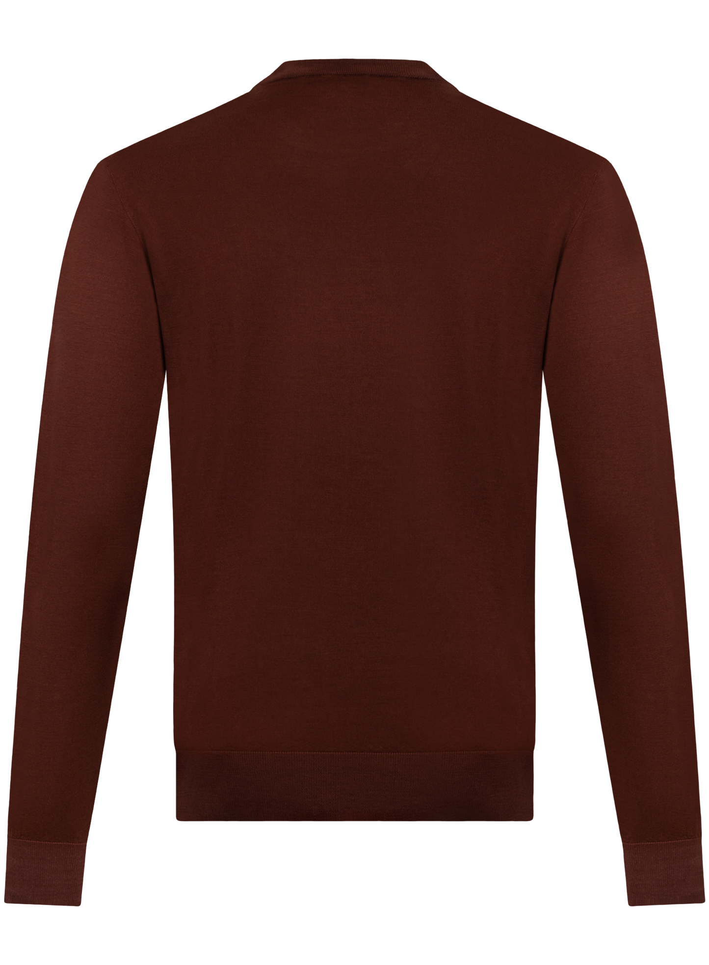 Crewneck van scheerwol | Rood