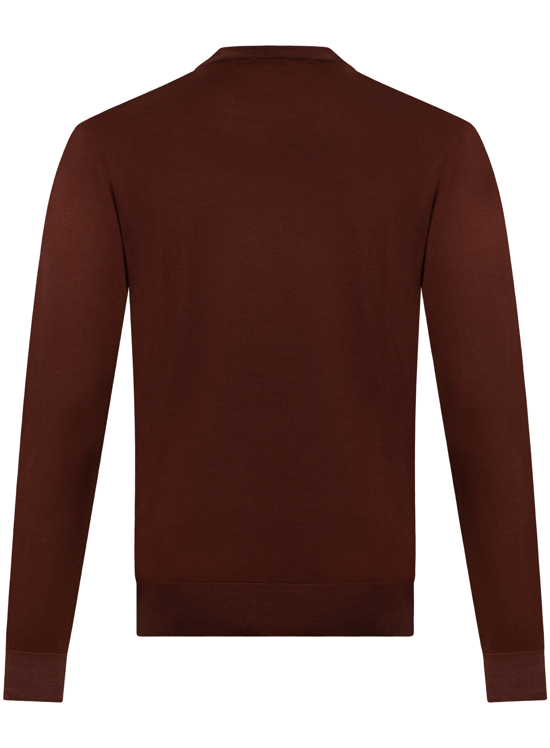 Crewneck van scheerwol | Rood