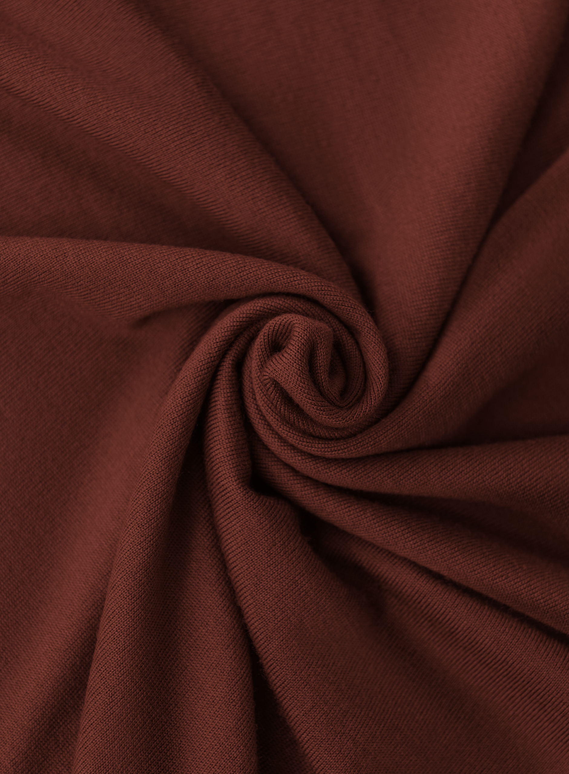 Crewneck van scheerwol | Rood