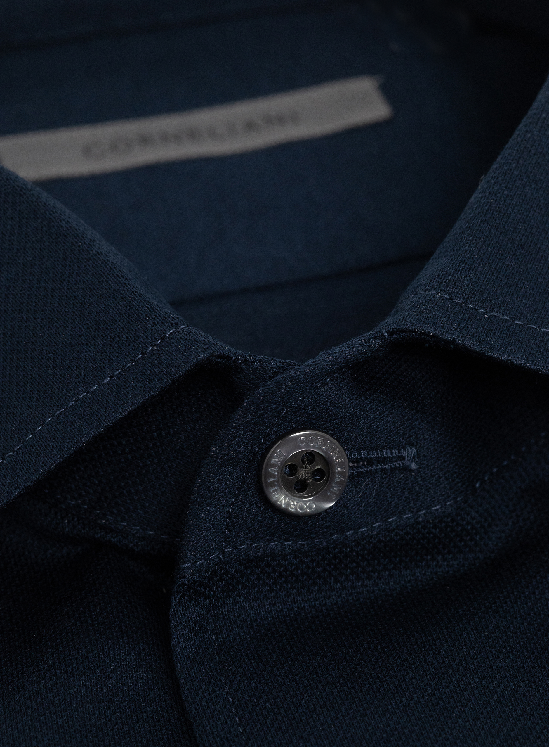 Overhemd van cashmere en zijde | FULL_WIDTH | BLUE NAVY