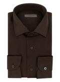 Overhemd van cashmere en zijde | D.Bruin