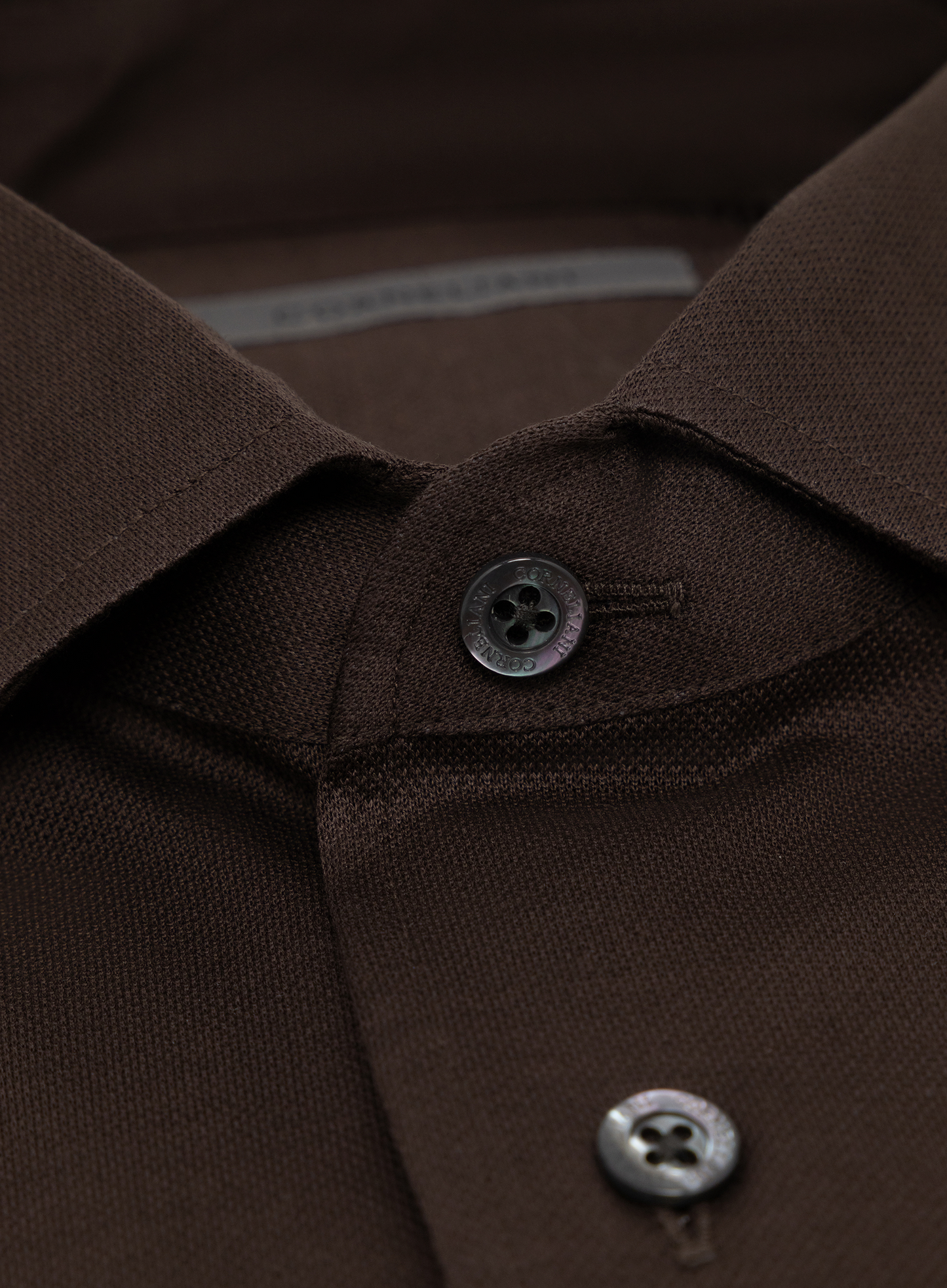 Shirt van cashmere en zijde | D.Bruin