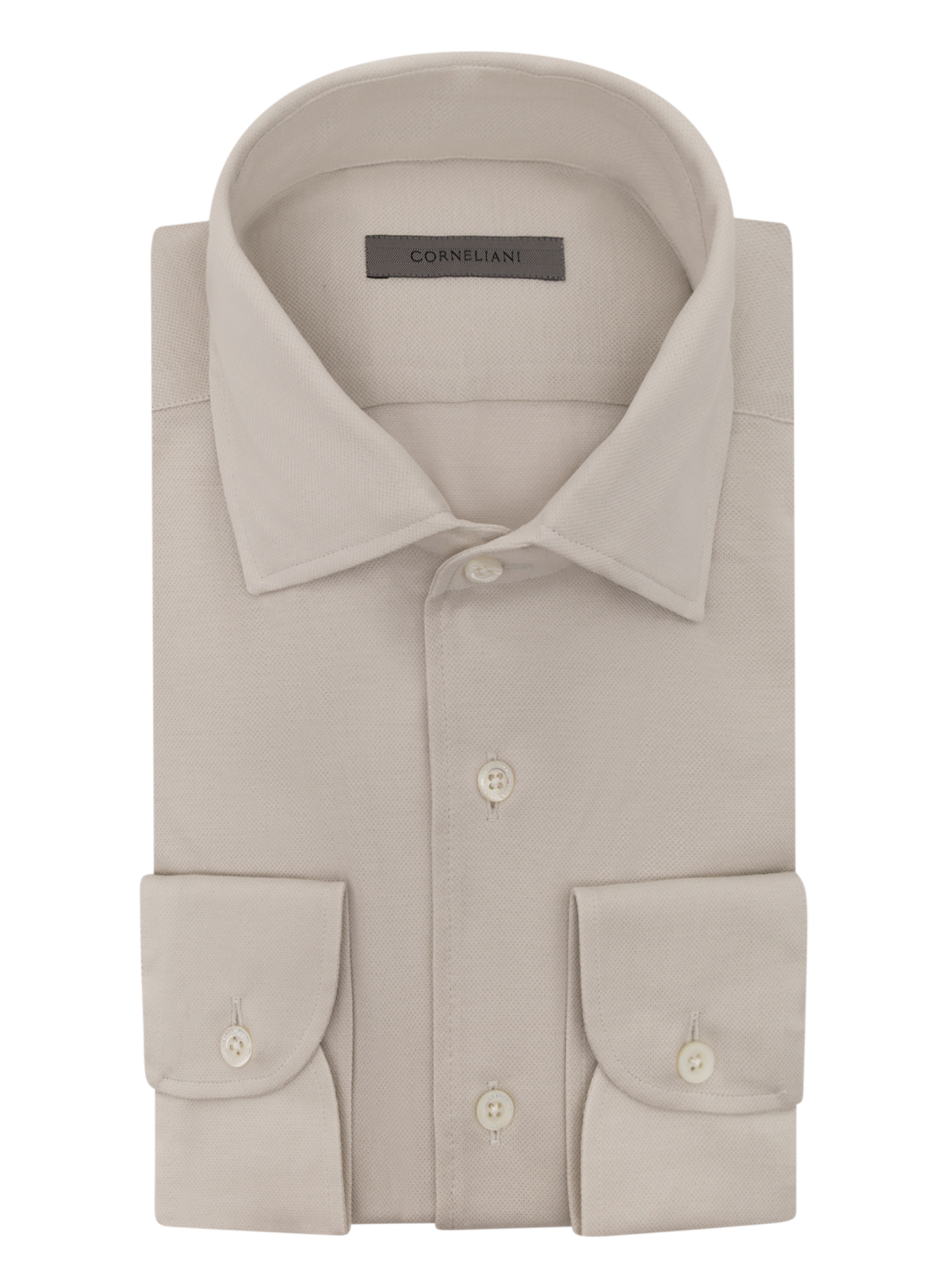 Shirt van cashmere en zijde | KIEZEL