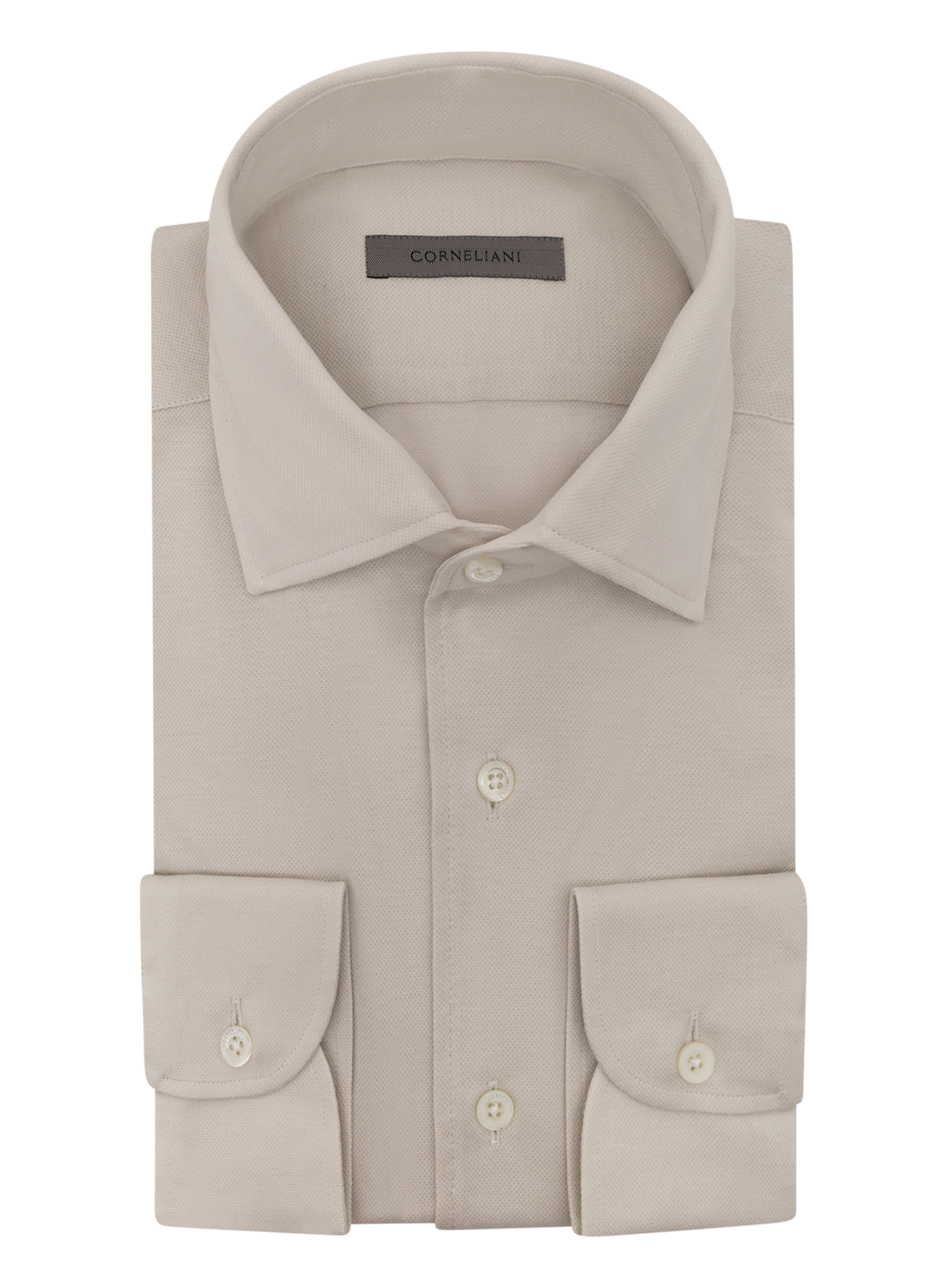 Shirt van cashmere en zijde | KIEZEL