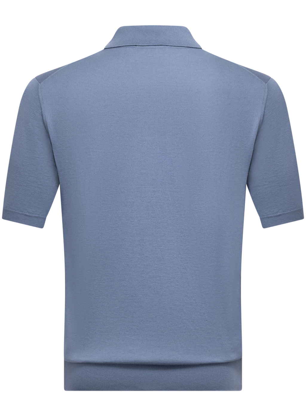 Polo van katoen en cashmere | L.Blauw