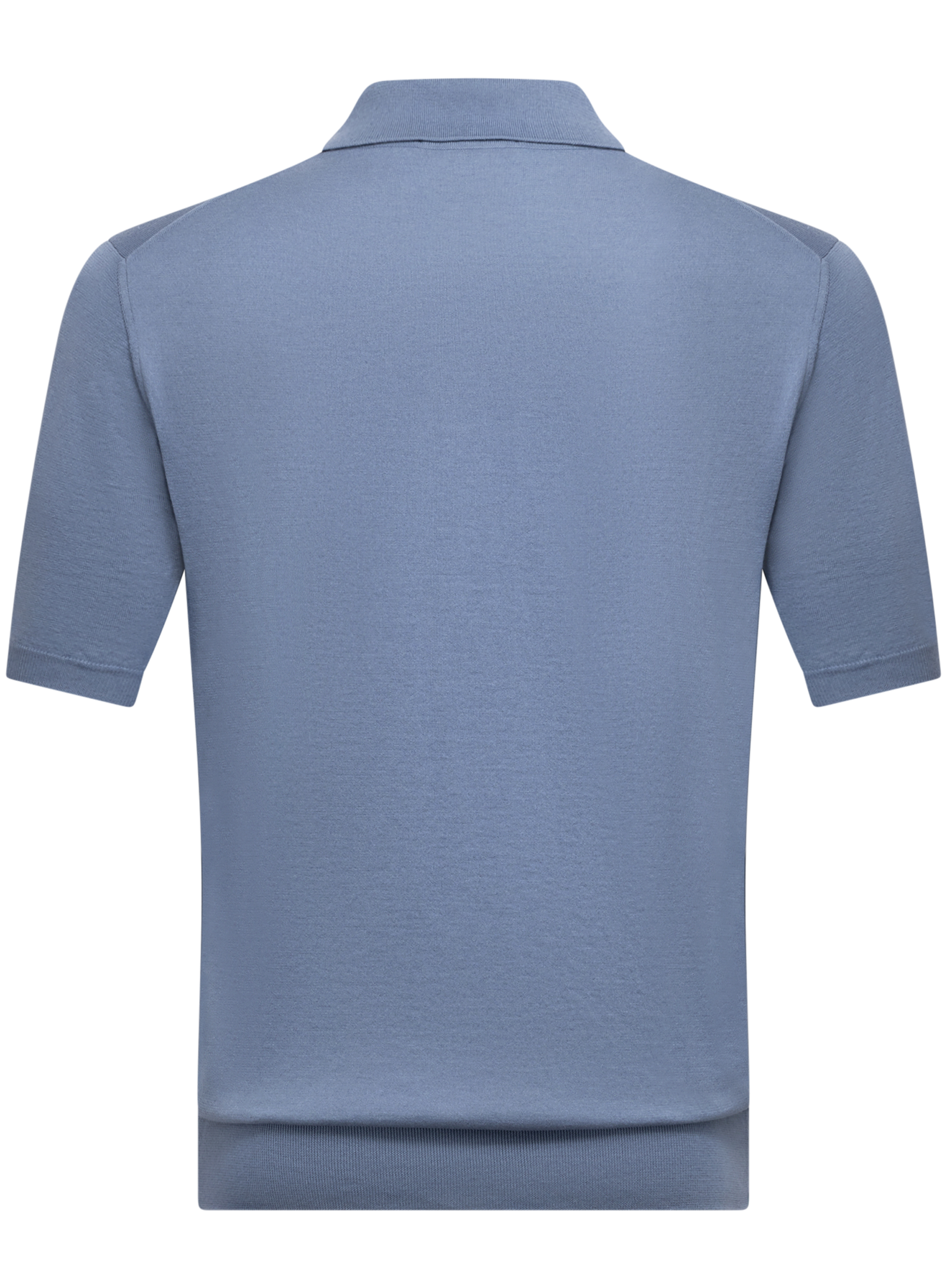 Polo van katoen en cashmere | L.Blauw