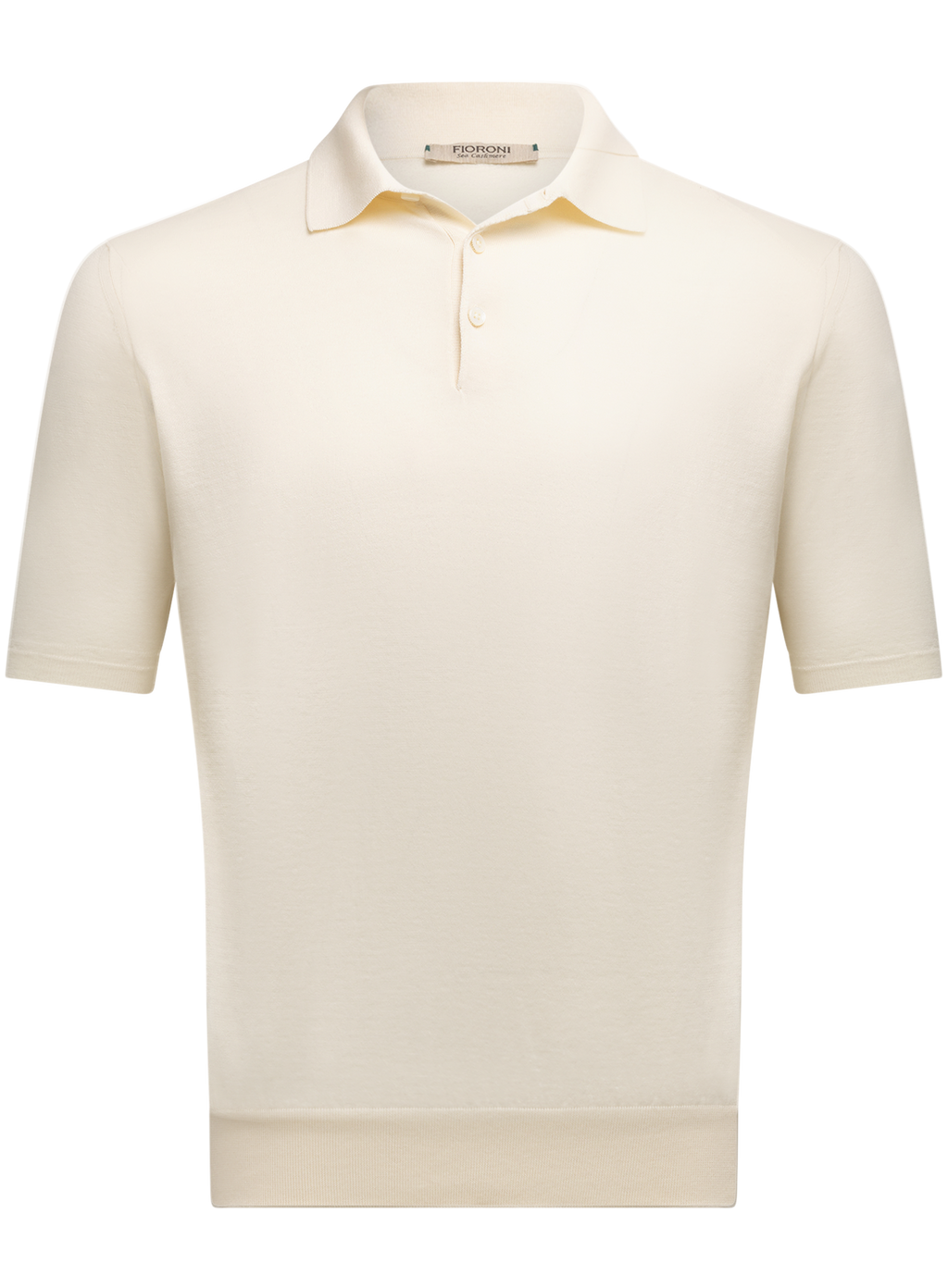 Polo van katoen en cashmere | ROOM-WIT