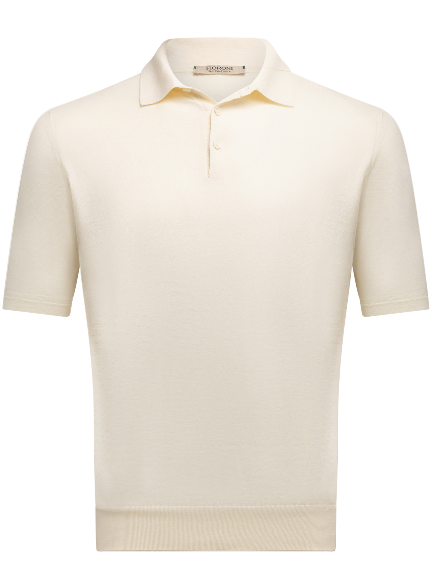 Polo van katoen en cashmere | ROOM-WIT